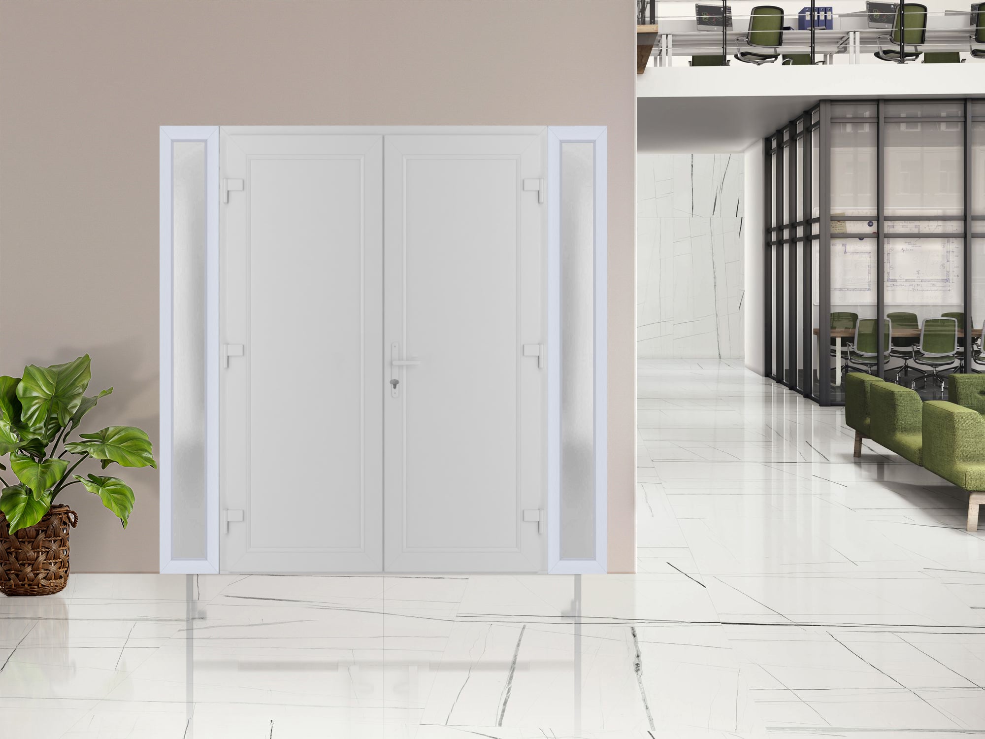 Vdom doors M8111DEDSL16721680 Entry-Doors - View #3