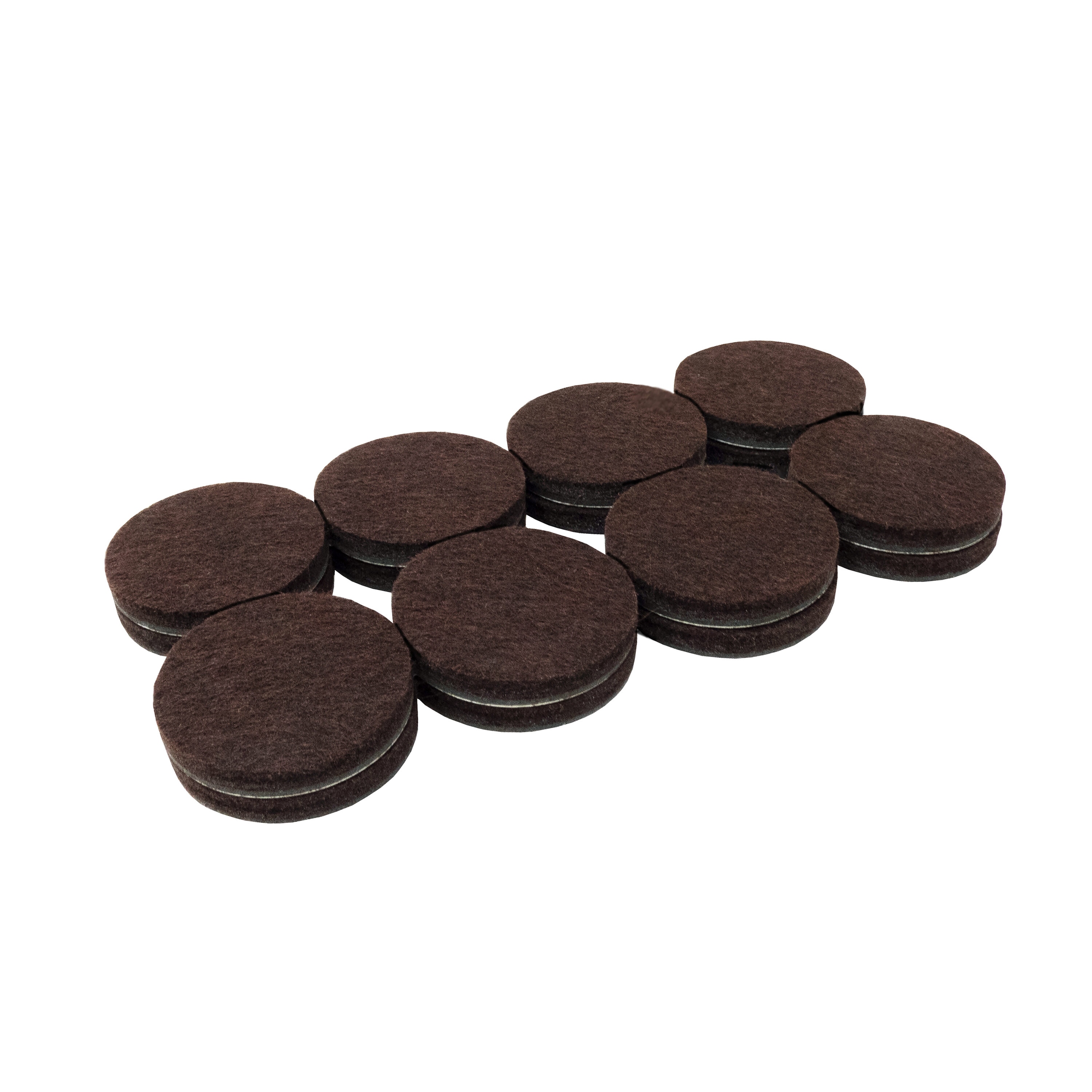 RELIABILT 4729924RB 16 -Pack 1-1/2-in Brown Round Felt furniture pads