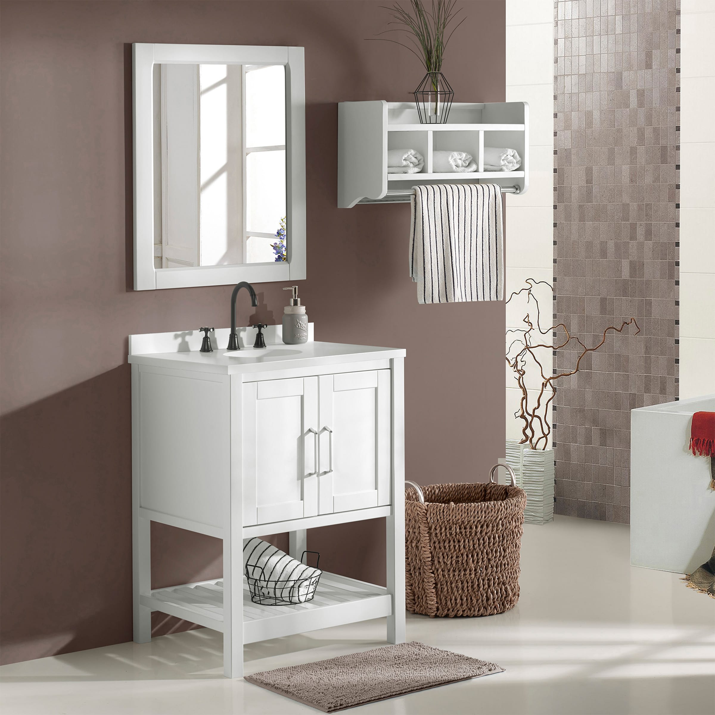 Alaterre Furniture AVAN24WHAA vanities - View #8
