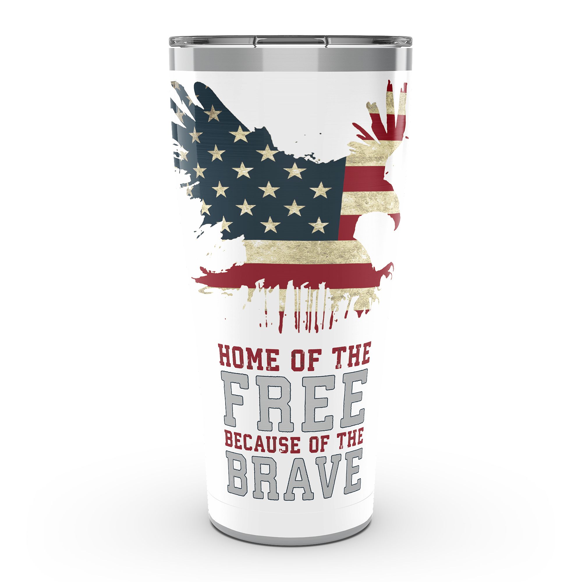 Tervis Home of the Free Because of the Brave 20 Oz. Stainless