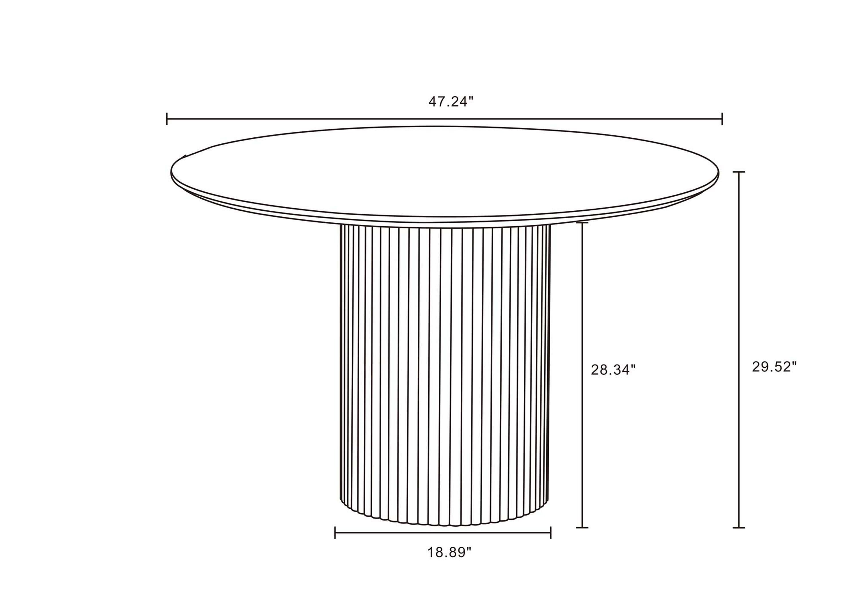Black Ash Wood Round Dining Table with 4 Cane Chairs