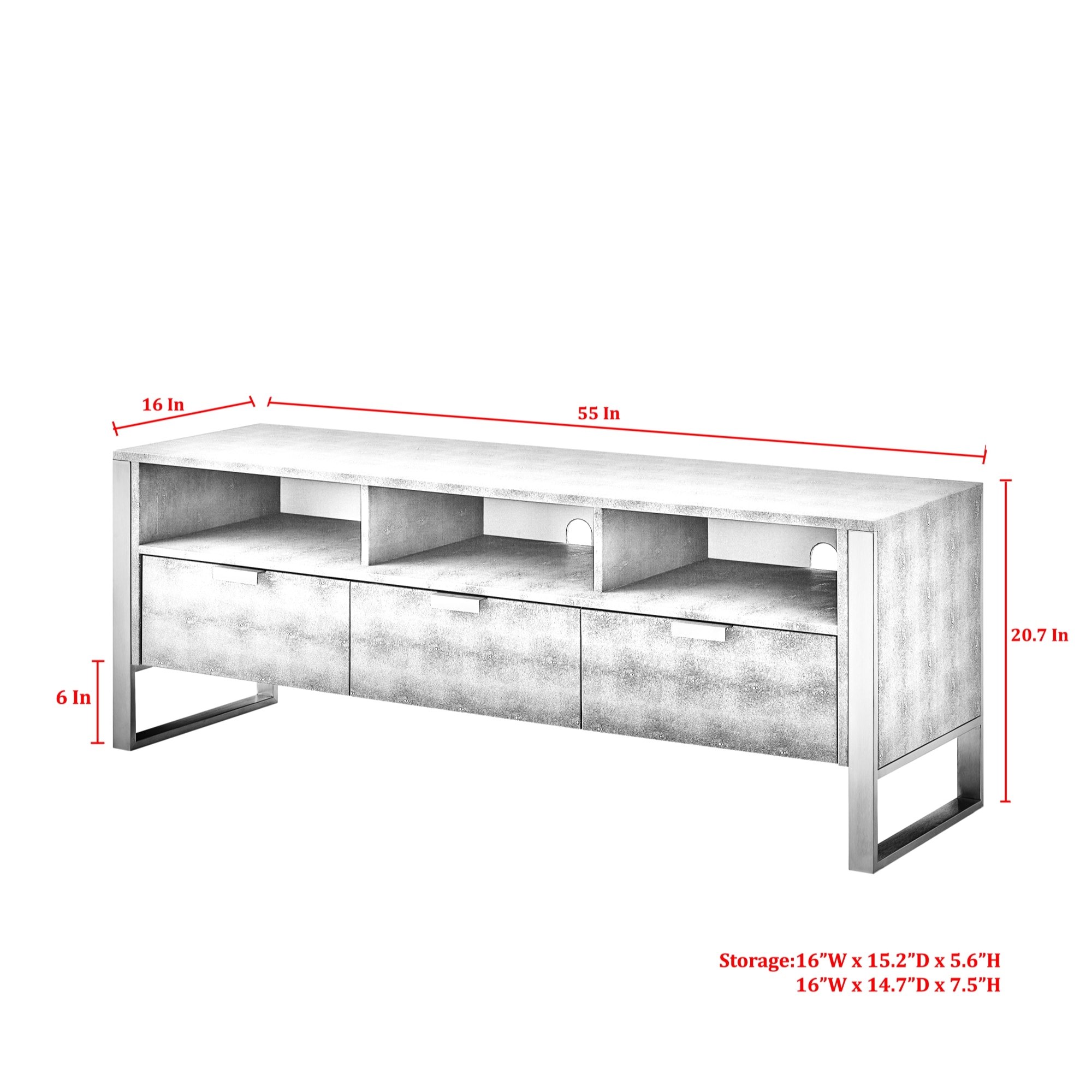 Nicole Miller NTV407-01NG-LS Tv-Stands - View #7