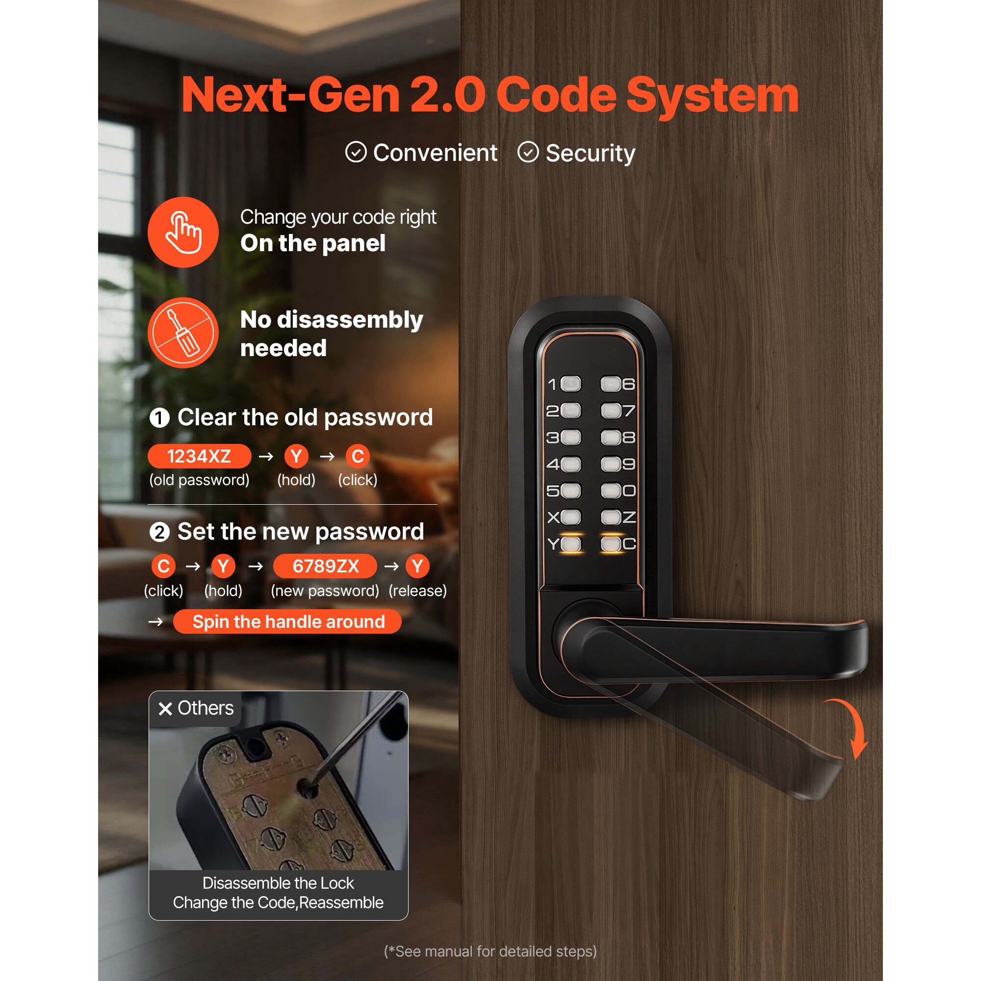 GIVIMO ZMLW014GIVSS3034 Electronic-Door-Locks - View #5