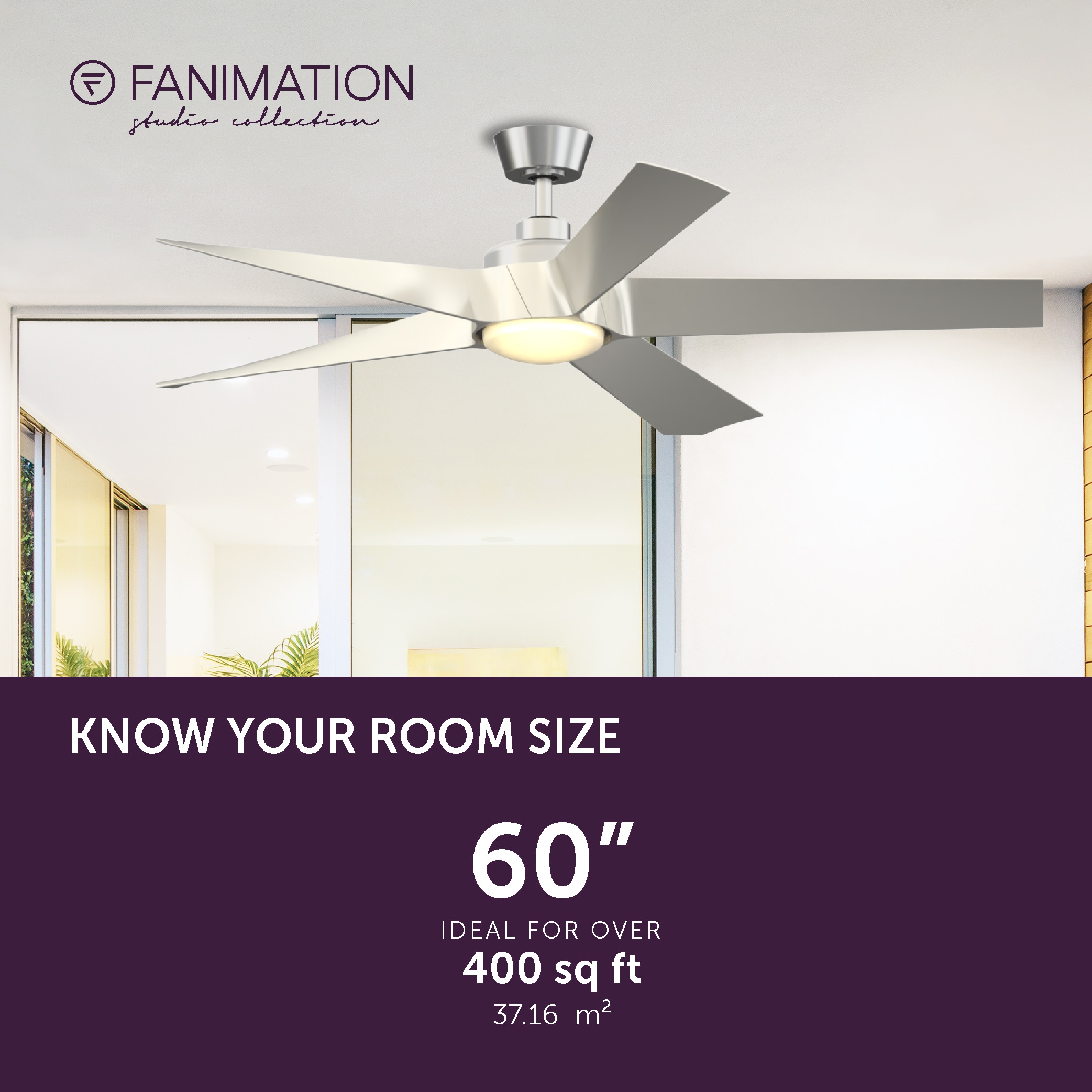 Fanimation Studio Collection LP7614LBN Ceiling-Fans - View #13