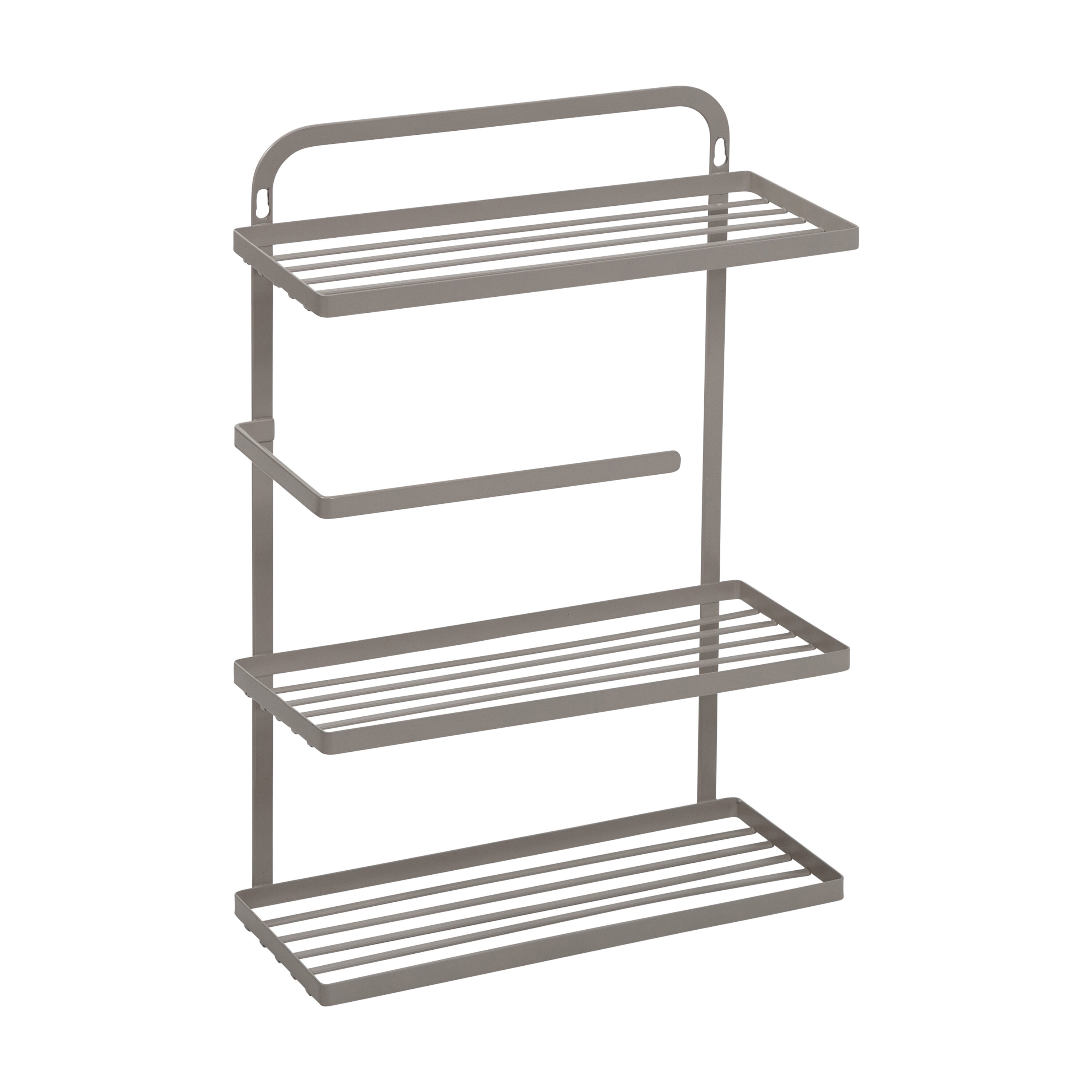 Fleming Supply Cabinet Organizers 17.75-in W x 15.325-in H 2-Tier Under- shelf Plastic Under-sink Organizer in the Cabinet Organizers department at