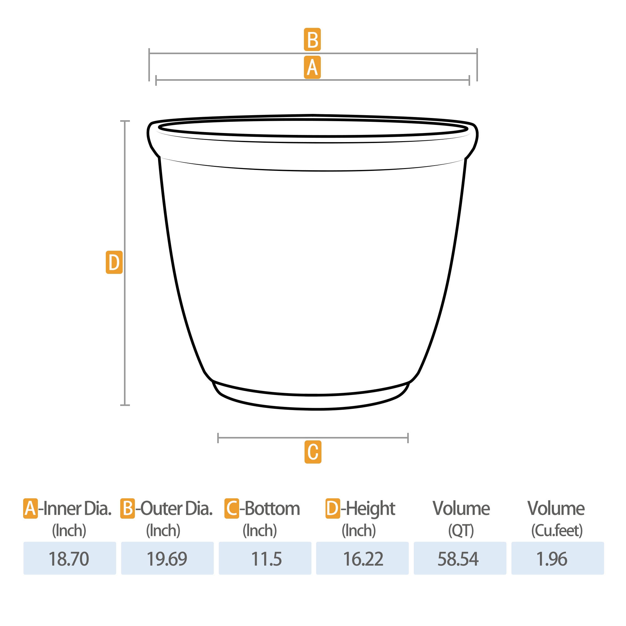 allen + roth PLG5320TWG Planter-Window-Box - View #4