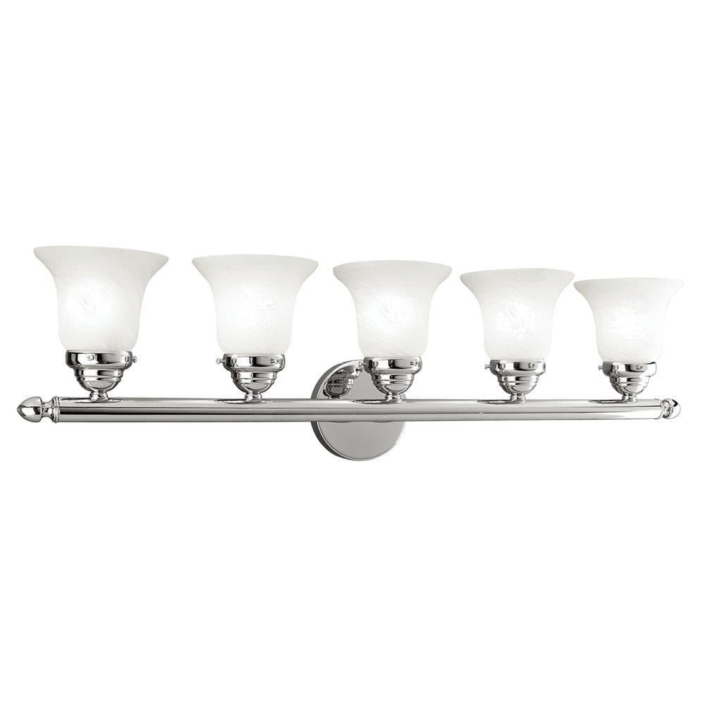 Livex Lighting 1065-05 Neptune 5 -Light Chrome Transitional Vanity light