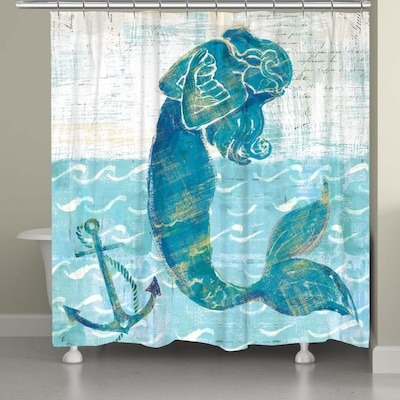 Laural Home Shower Curtains Rods At, Laural Home Brand New Day Shower Curtain