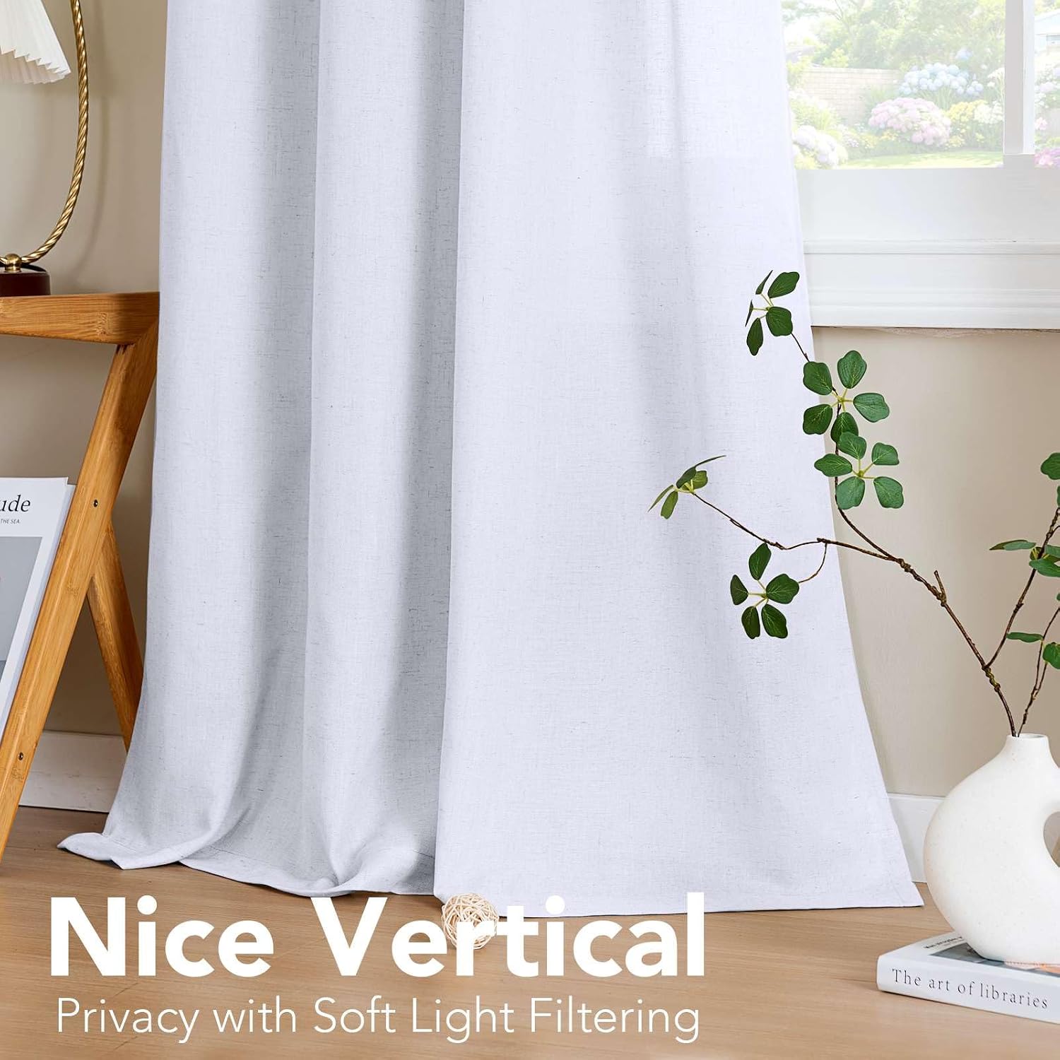 H.Versailtex RINGDM5296PUREWHITE curtains - View #6