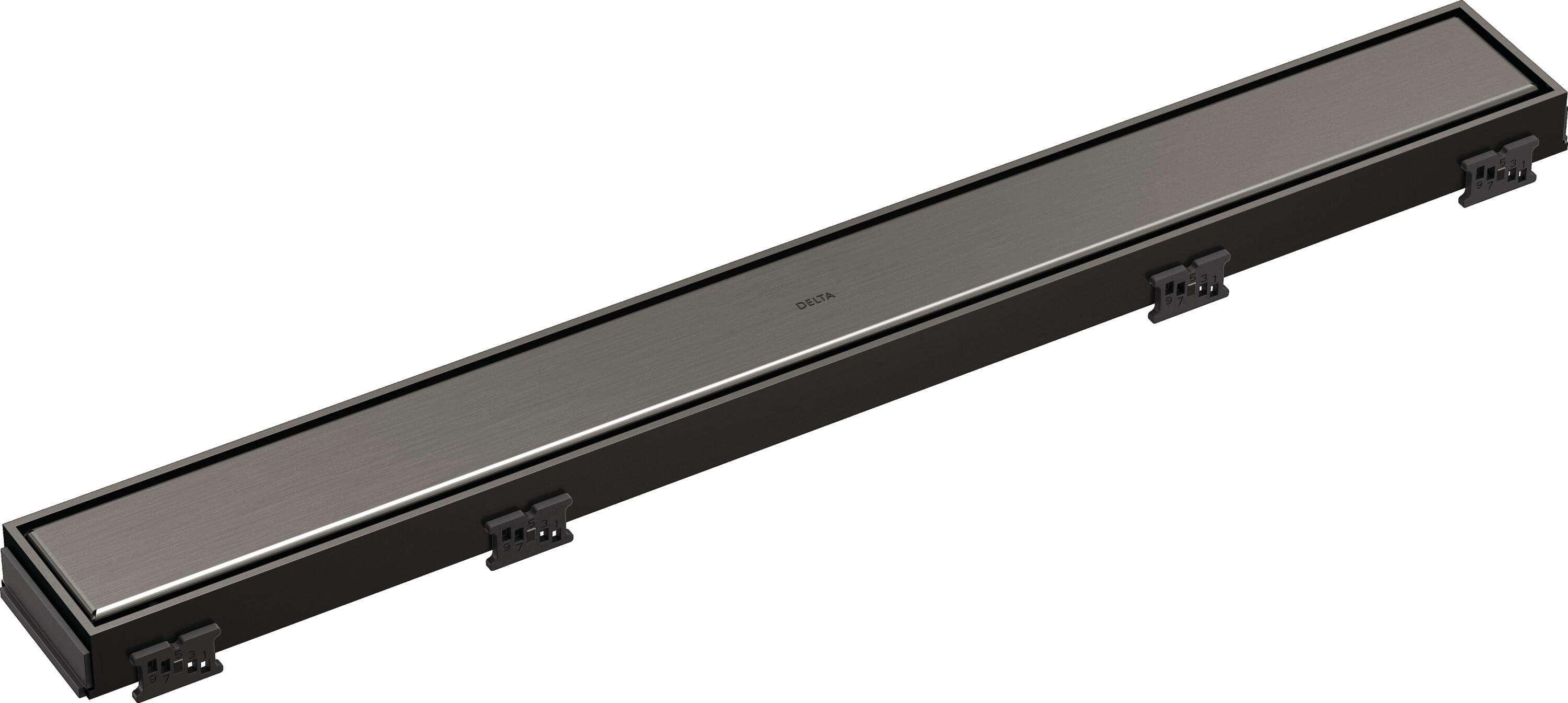 Delta DT0732413-KS  24 inch Linear Shower Drain Black Stainless