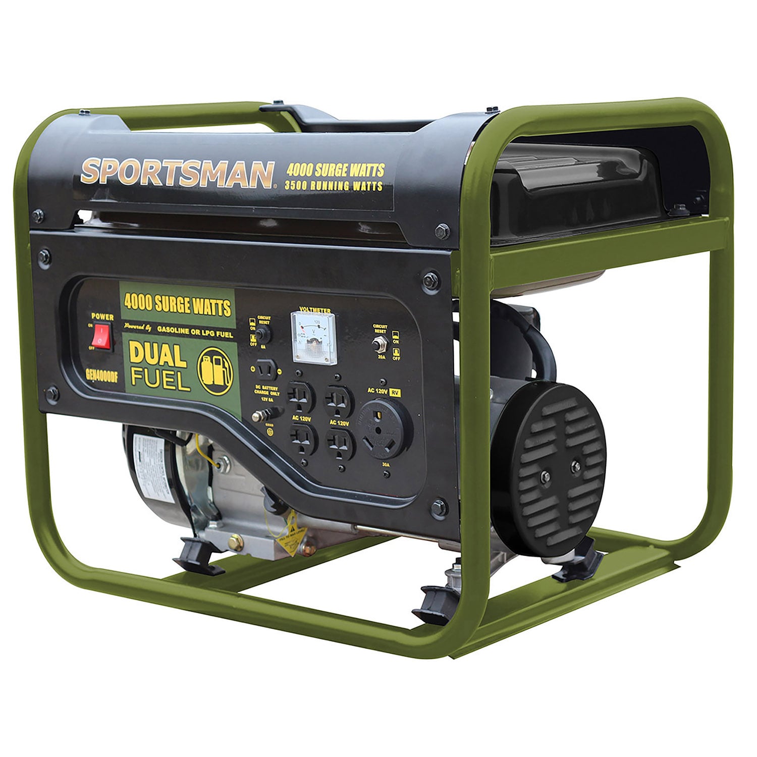 Sportsman 3500-Watt Dual Fuel (Gasoline/Propane) Portable Generator GEN4DFWKIT Sansujyuku sansujyuku.com