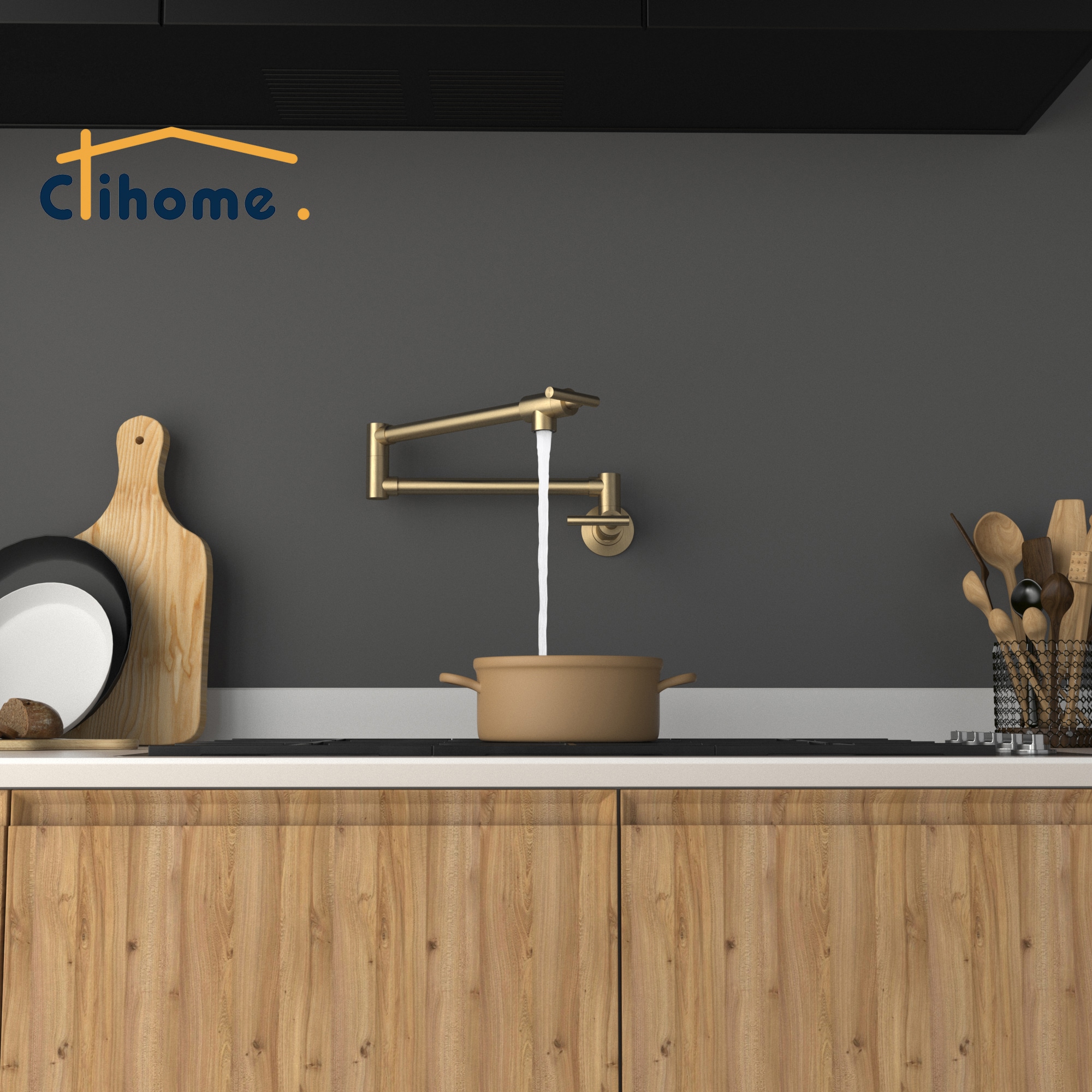 Clihome DG-KF46BG Kitchen-Faucets - View #3