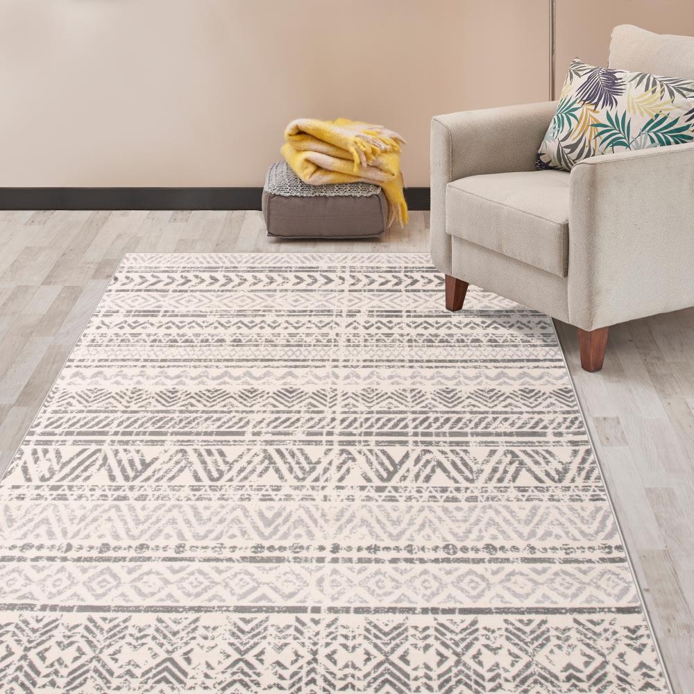 World Rug Gallery MON843GRAY10X14 rugs - View #2