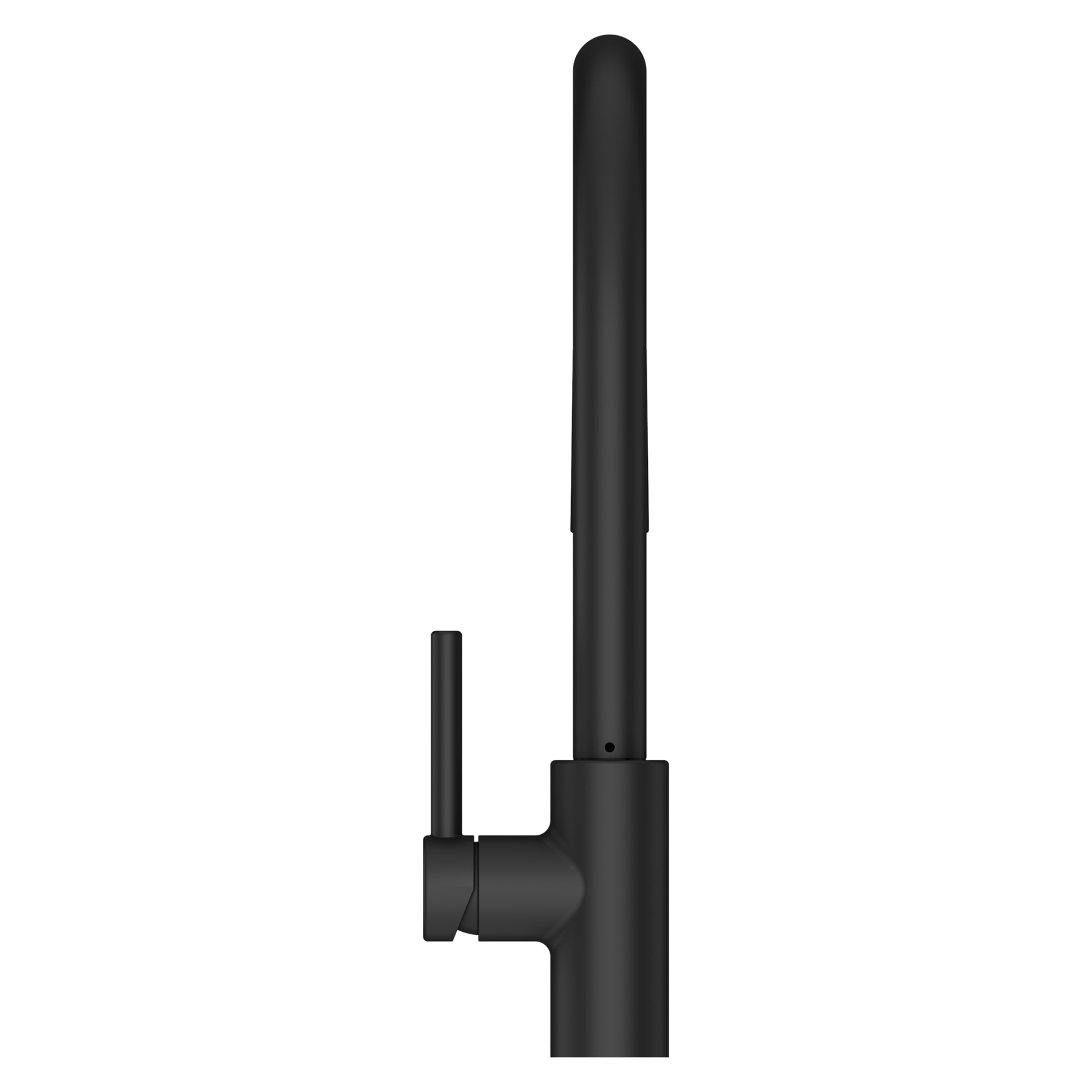 Stellen 16.75" High Arc Pull-Down Kitchen Faucet in Matte Black