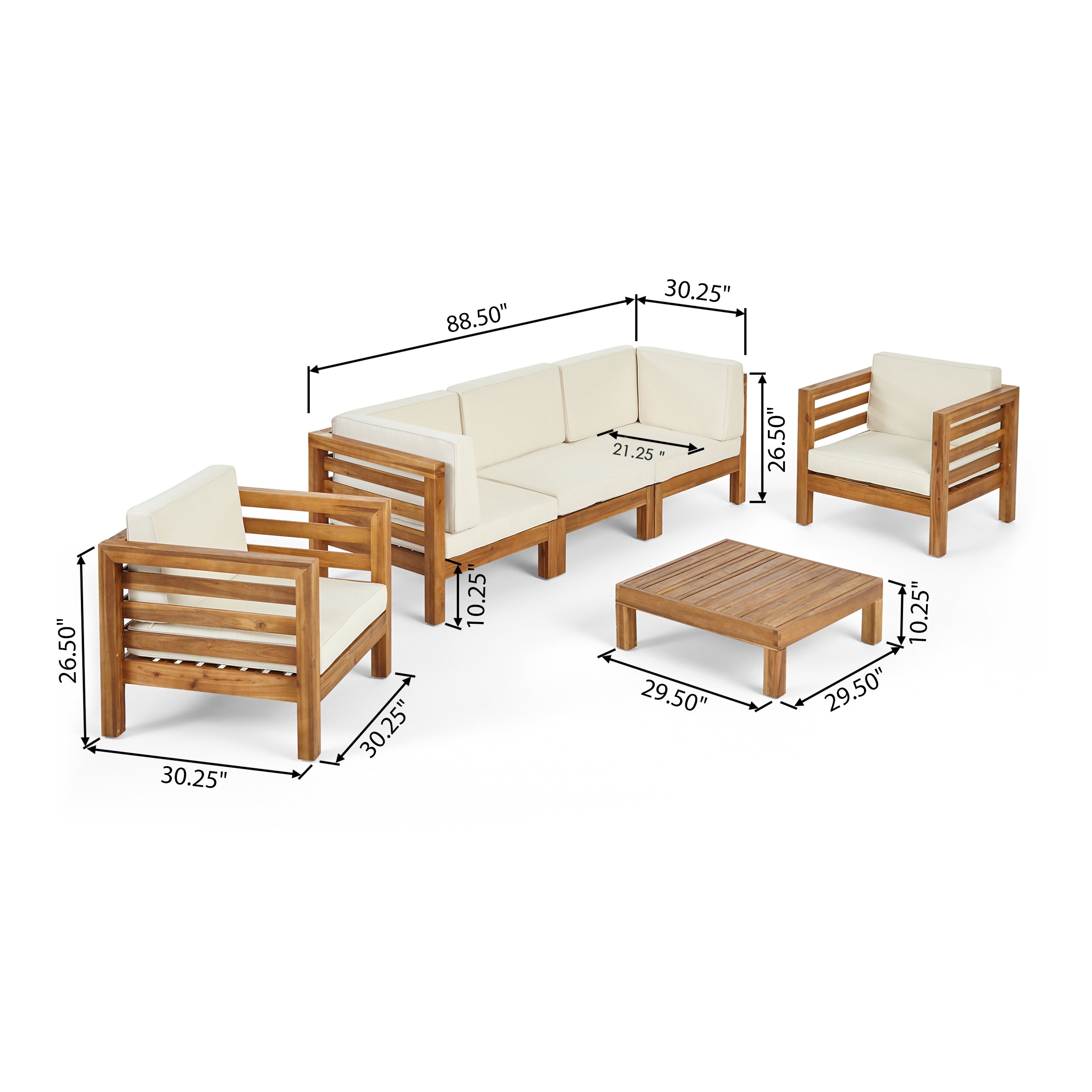 Christopher Knight Home 308459 Patio-Sofas-Daybeds - View #2