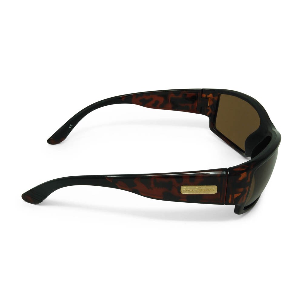 Flying Fisherman Adult Unisex Polarized Dark Tortoise Frame, Amber Lens  Plastic Sunglasses in the Sunglasses & Glasses department at