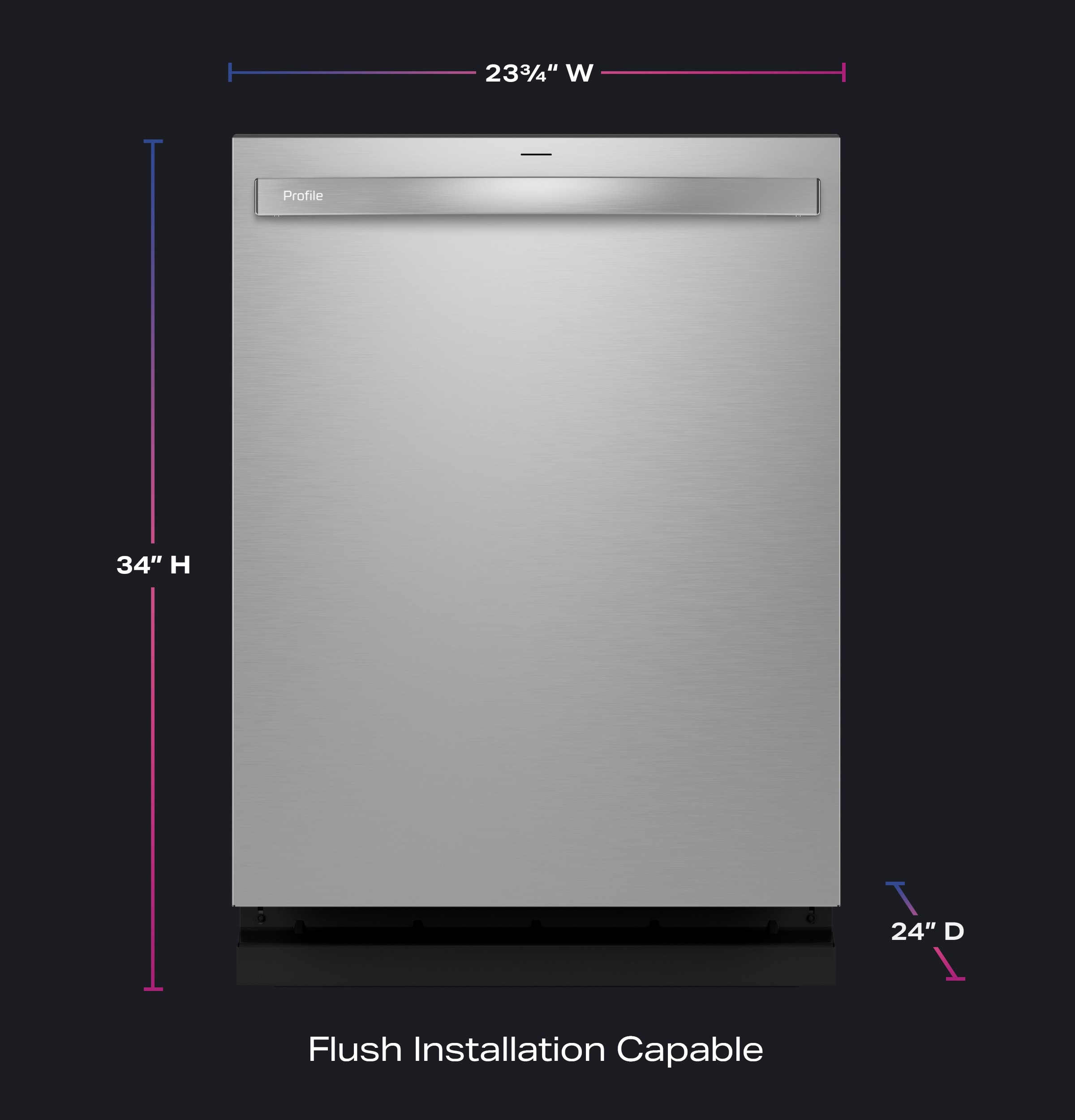 GE PDT720SYZFS Builtin-Dish - View #13
