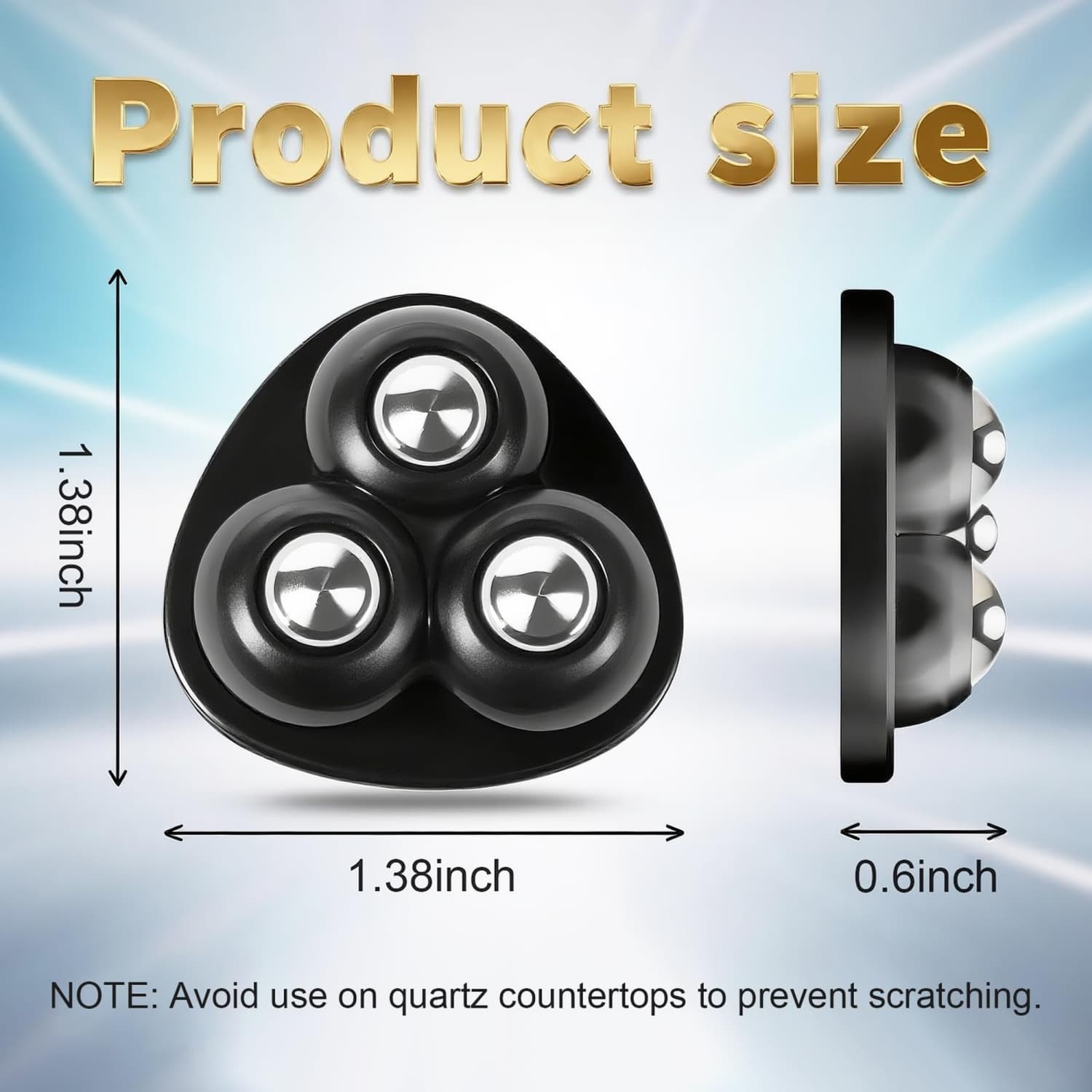 OGETFUUR 32 Pcs Appliance Rollers Peel Stick No Tools 360-degree Swivel ...
