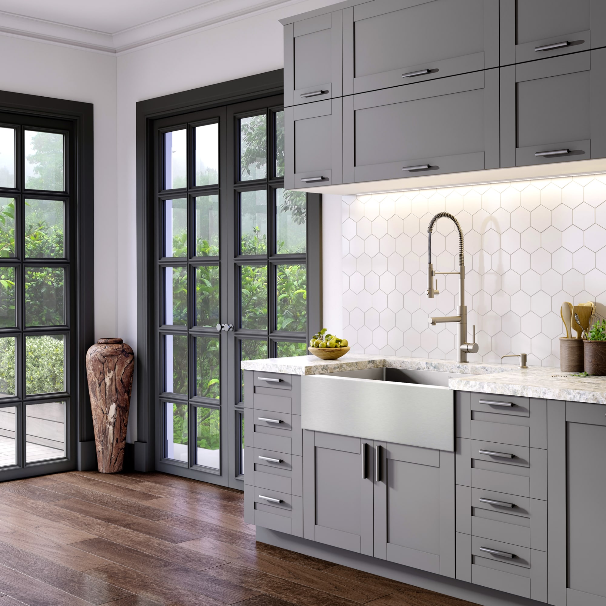 Kraus KHF410-33 Kitchen-Sinks - View #3