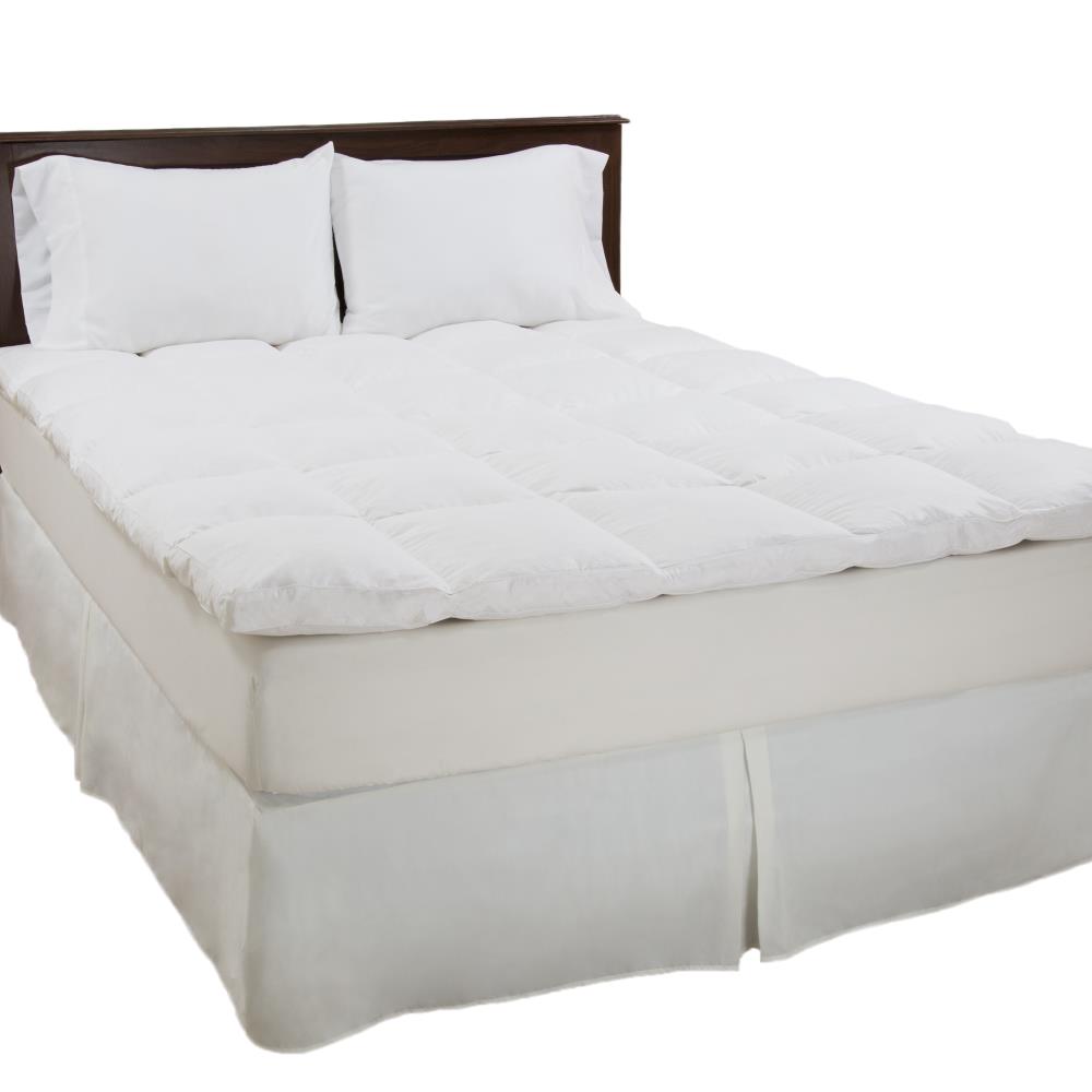 Hastings Home 14-in D Cotton Queen Encasement Mattress Cover with