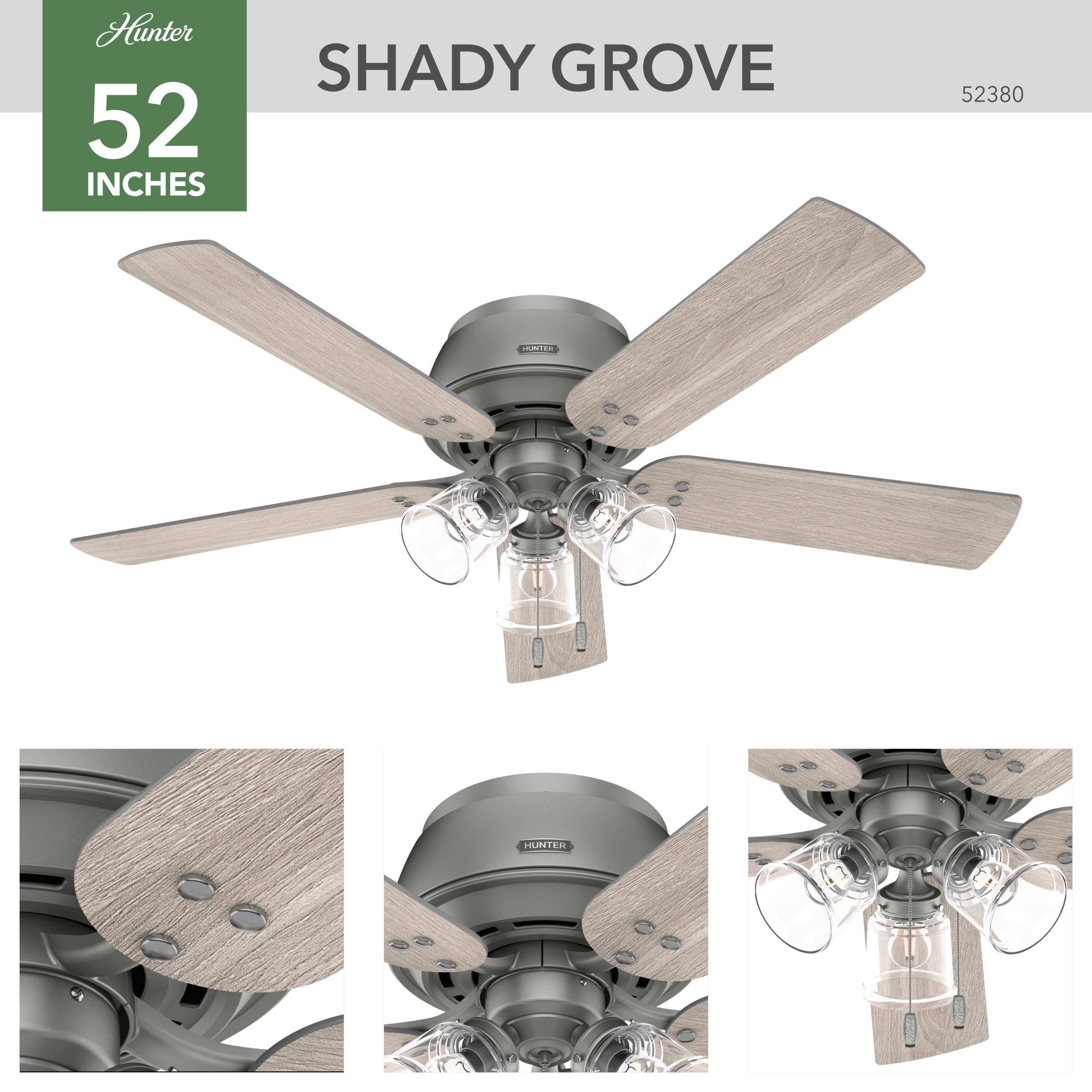 Hunter 52380 Ceiling-Fans - View #2