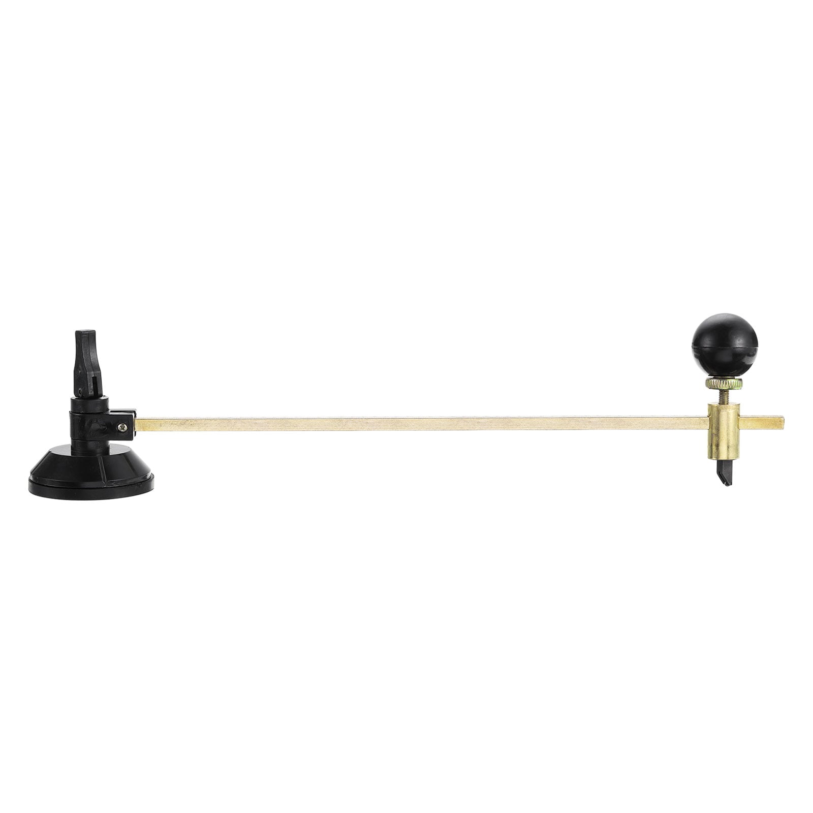 Harfington Circular Glass Cutter 35-400mm/1.4inch-15.7inch Cutting Radius Adjustable Precise Cutting Single Wheel Compasses Circular Glass Cutter with Suction Cup for Glass Ceramic Tile Cutting