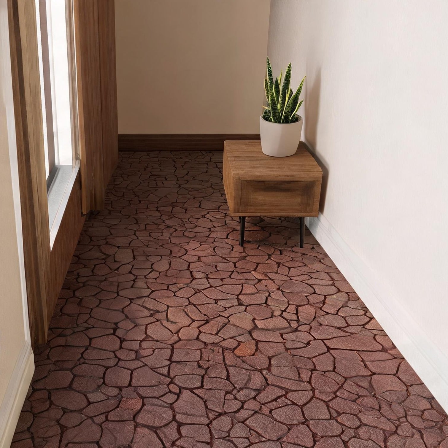SunJet Other Bedroom Furniture with As Pic and 12 in for Outdoor Space Interlocking Stone-Texture Patio Deck Tile