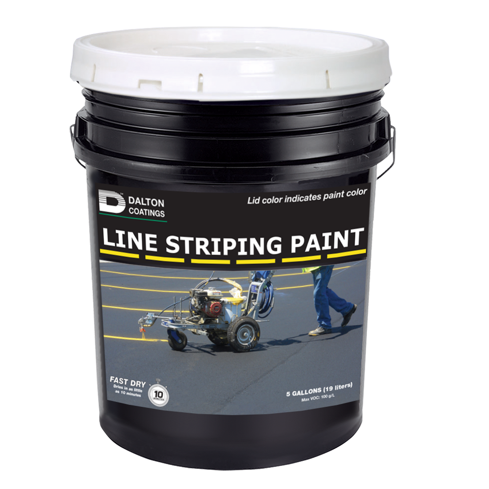 Dalton Coatings 5030 White Water-based Striping paint ( 5-gallon )