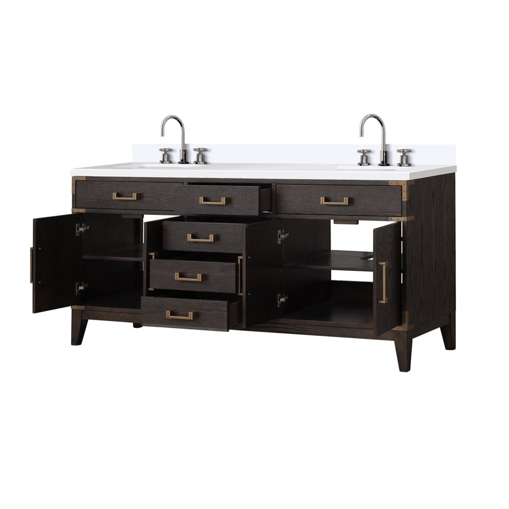 Lexora LVW72DK201 Bath-Vanity-Combo - View #3
