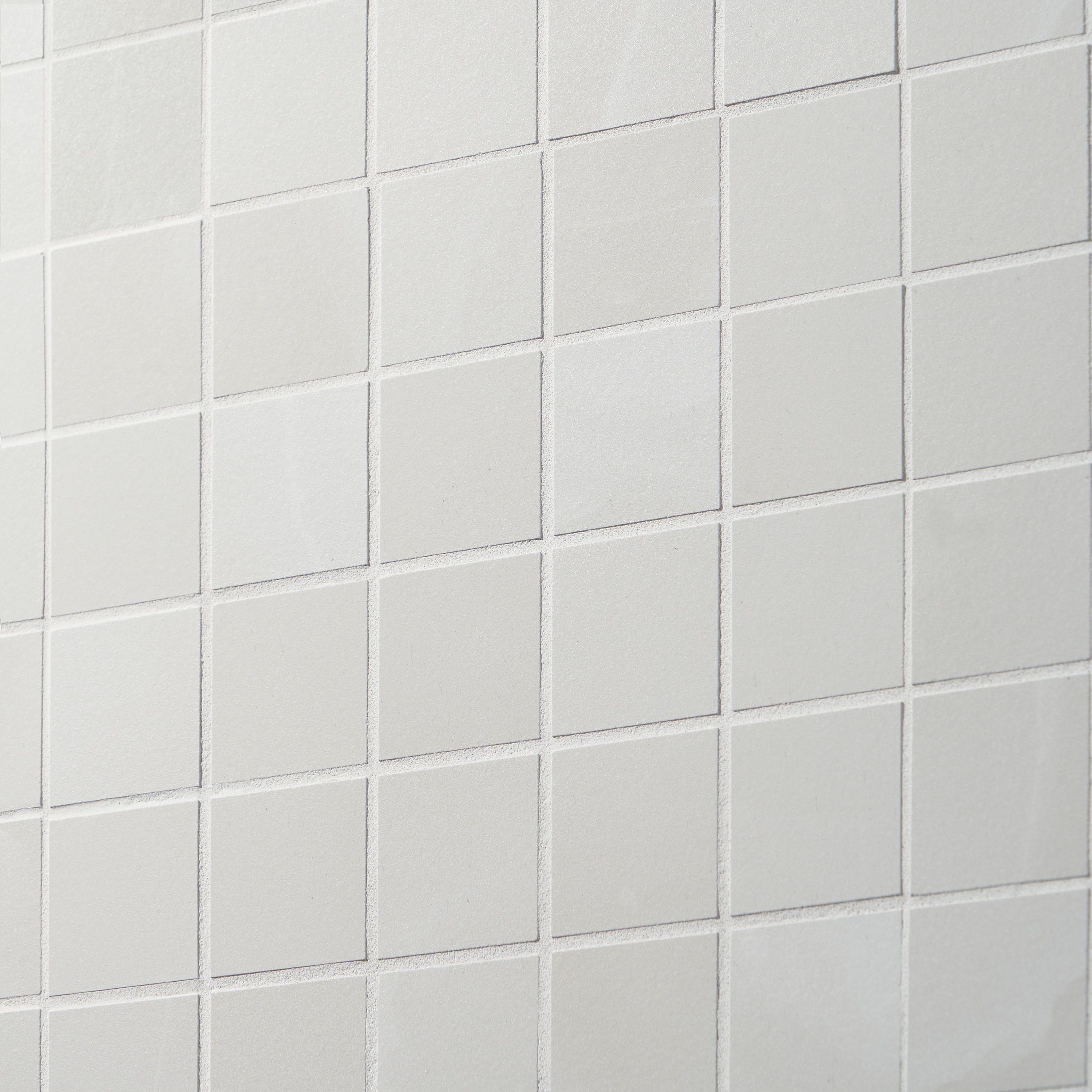 Aztec Onyx Bianco Matte Porcelain Mosaic Tile 12-in x 12-in