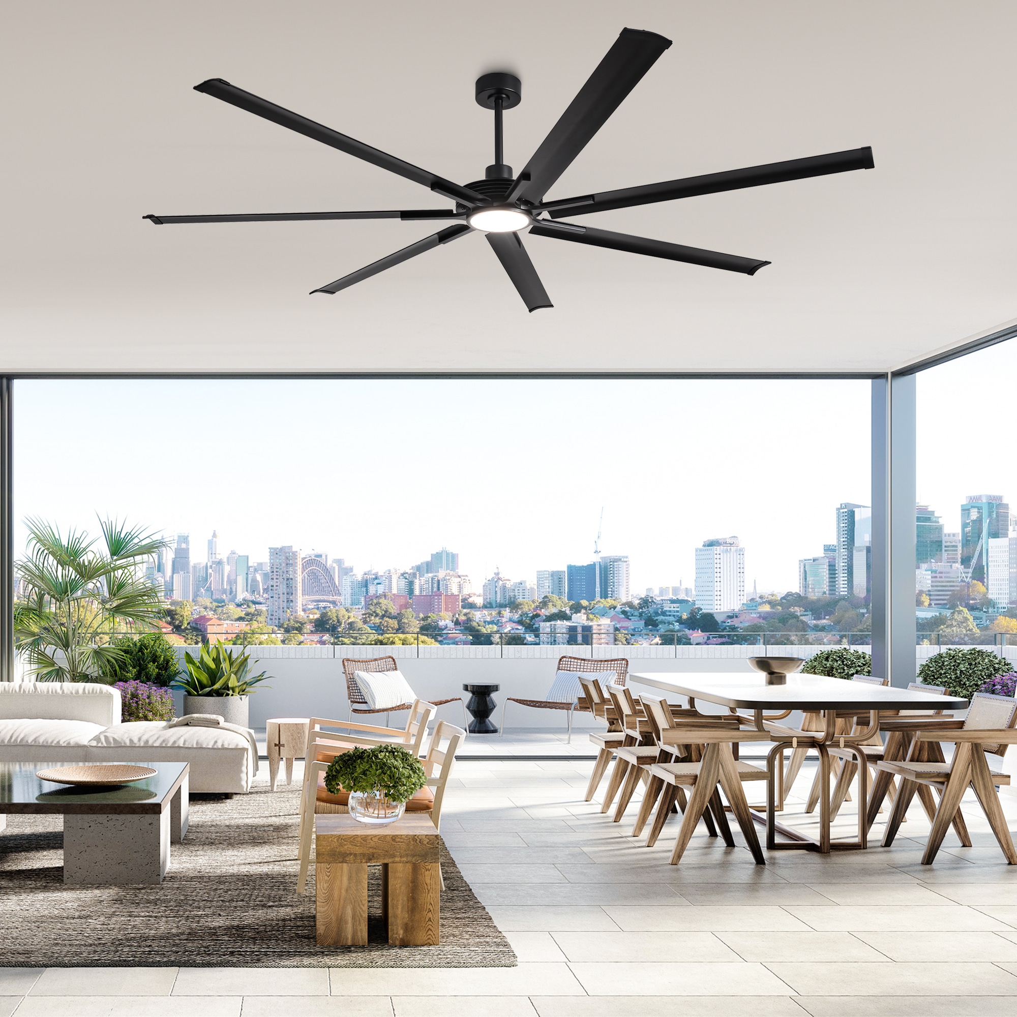 Parrot Uncle F8001BK Ceiling-Fans - View #6