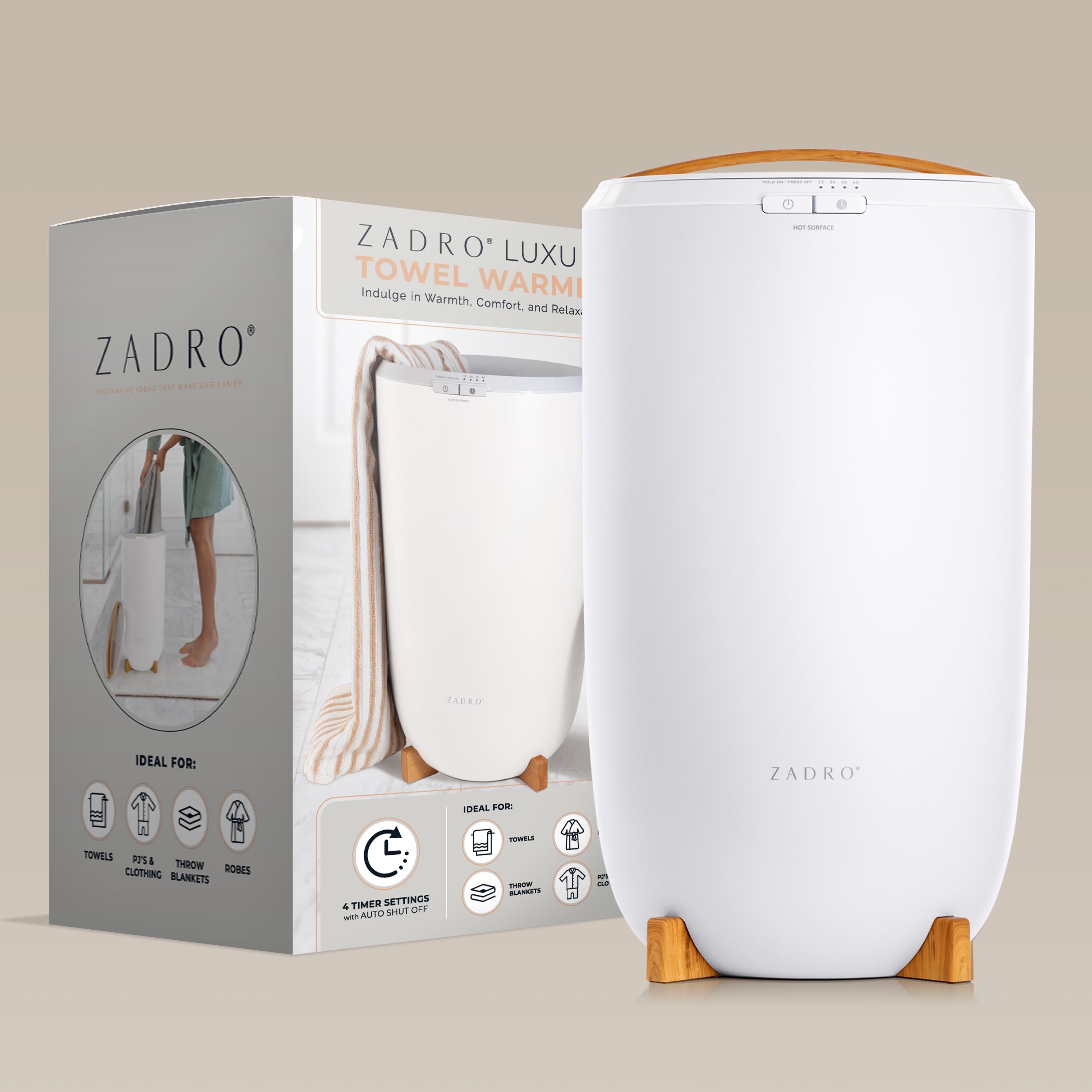 Zadro®Luxury Ultra Large Towel buy Warmer