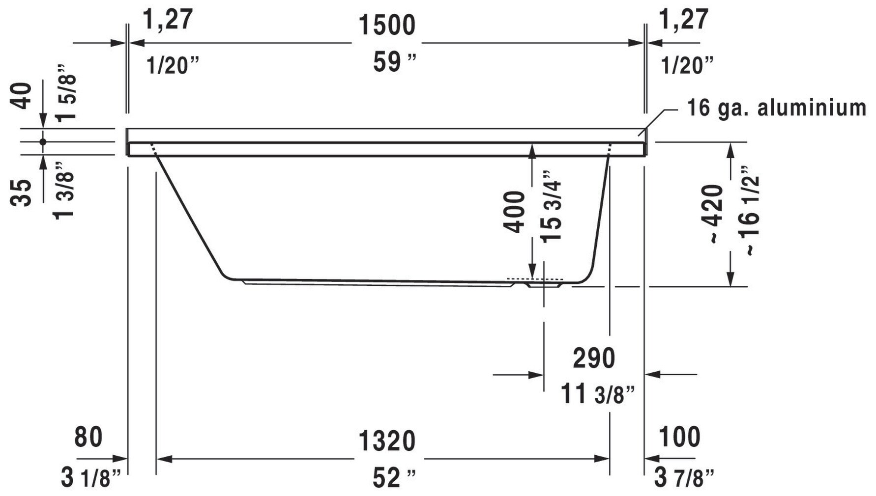 Duravit 700095000000092 bathtubs - View #5