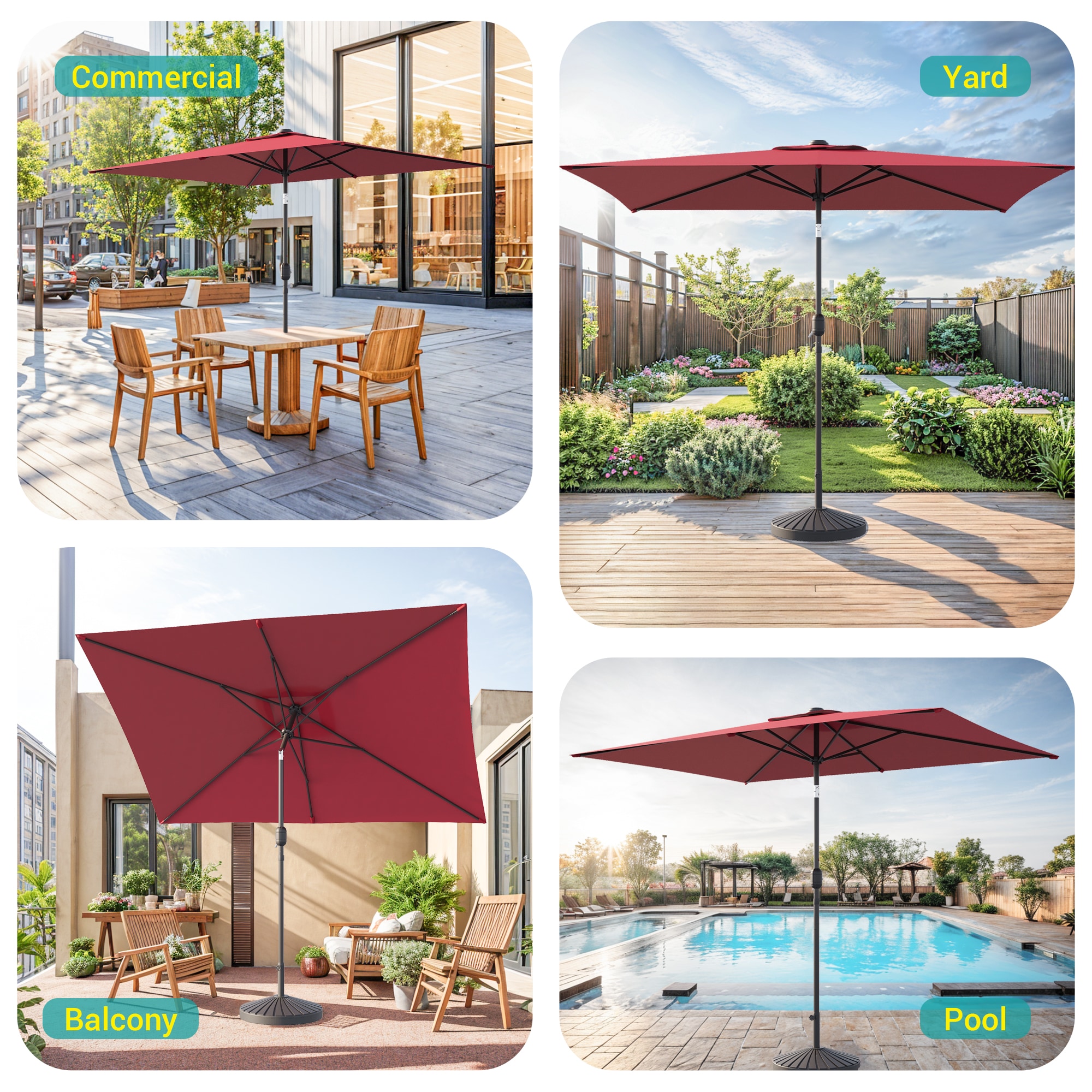 ACEGOSES LW-RLED16RD Umbrellas-2 - View #7