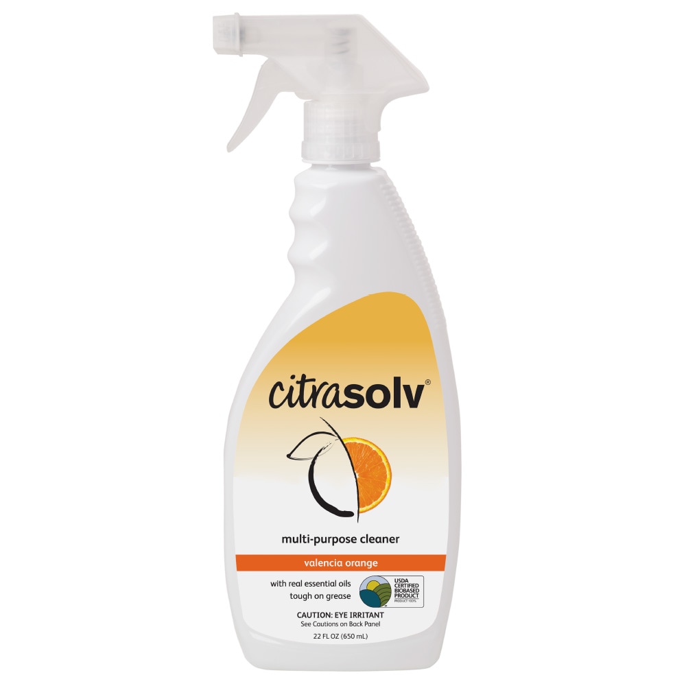 Citrasolv: Concentrate Cleaner & Degreaser Valencia Orange, 8 Oz