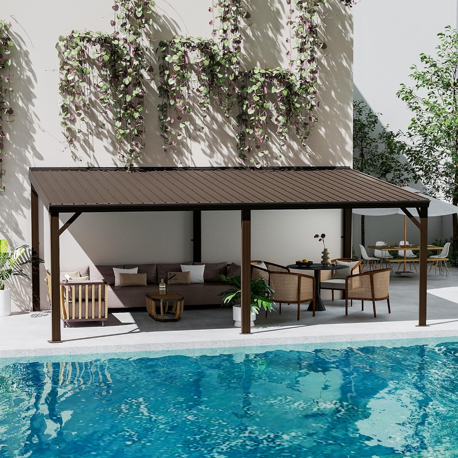 Dimakai DI-CR-S0198 Wood-Resin-Gazebos - View #2