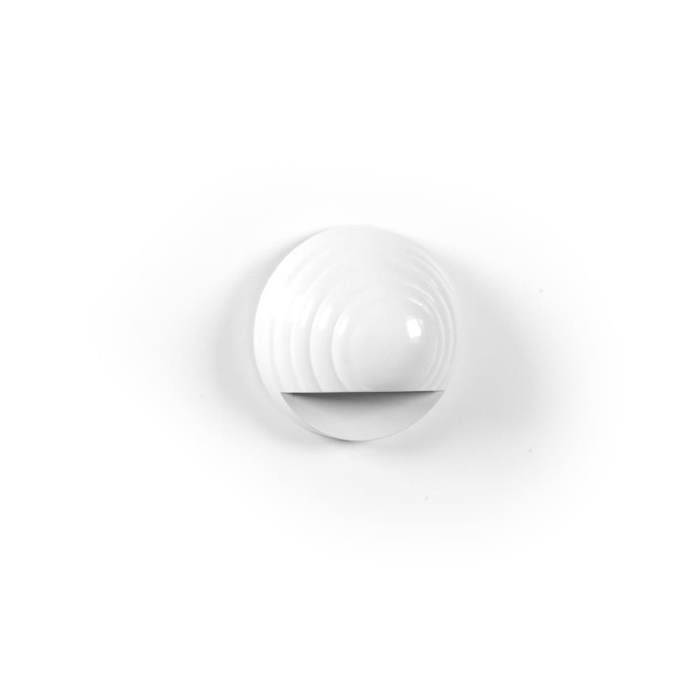 Deckorators 349587 120 -Lumens 1.5 -Watt White Low voltage Hardwired LED Outdoor Post light 2700-K