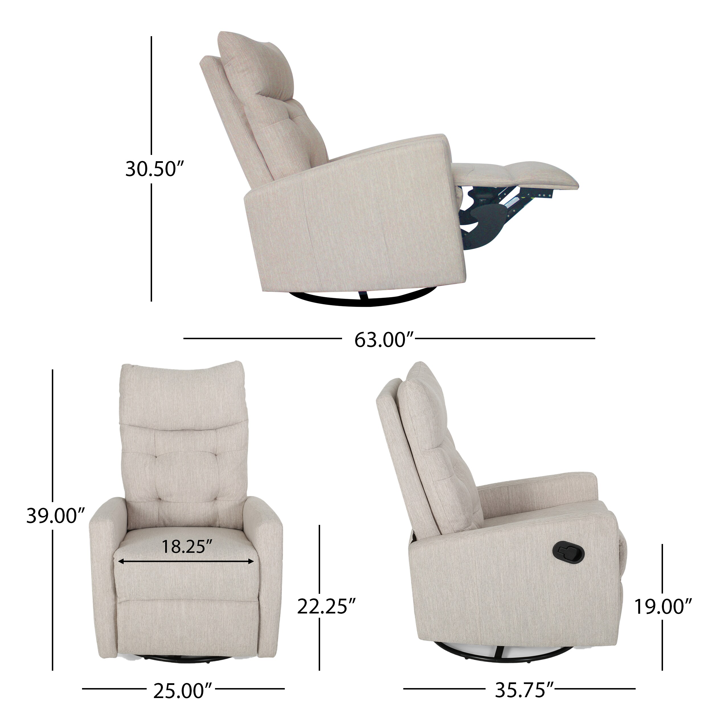 ModernLuxe L3P-65354.00 recliners - View #5