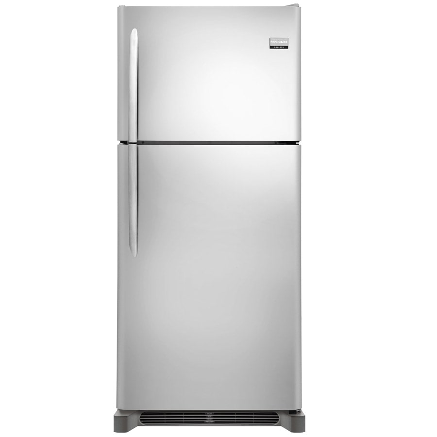 Frigidaire Gallery 20.4-cu ft Top-Freezer Refrigerator (Smudge-Proof ...