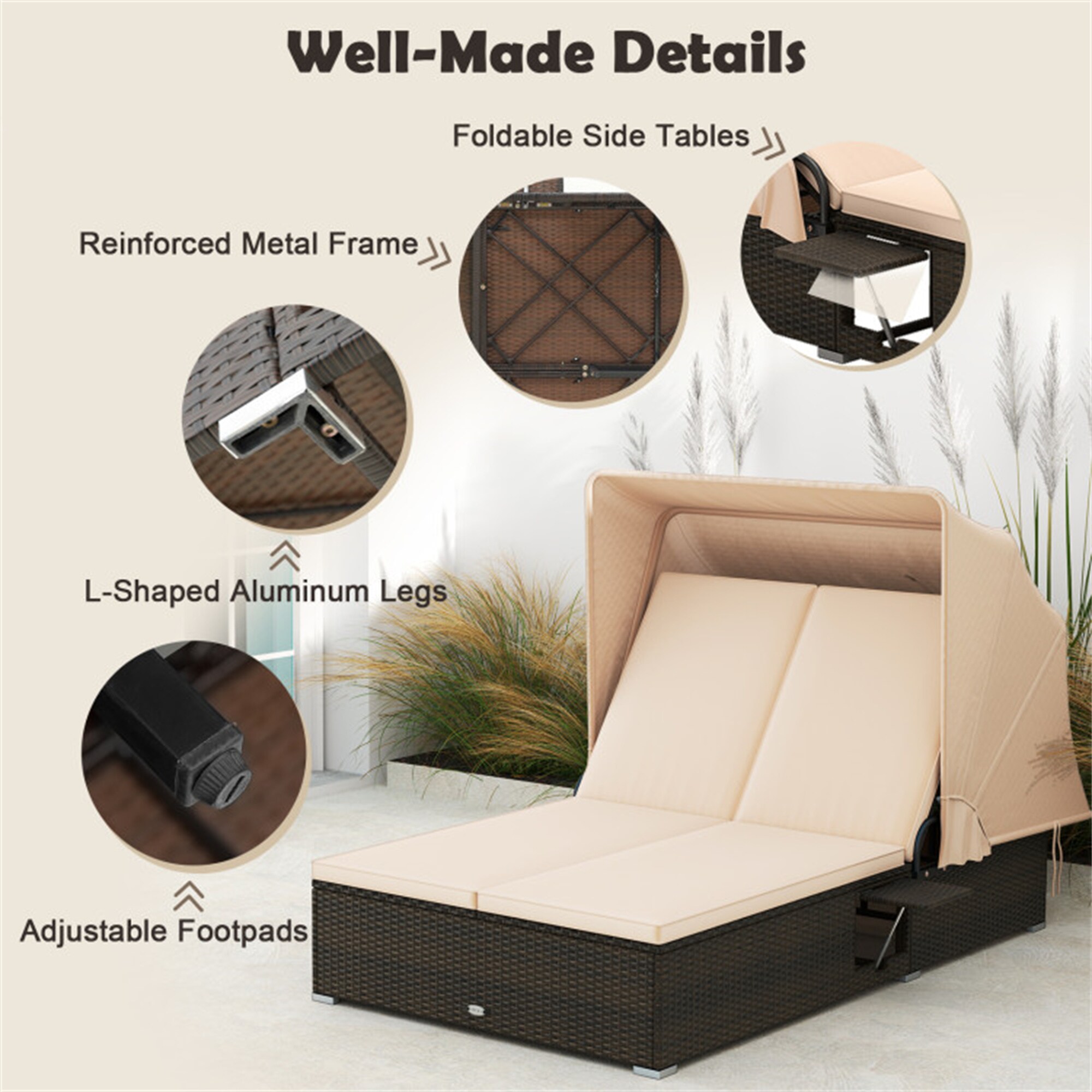 BABOOM BOM-72825BN-CO Patio-Sofas-Daybeds - View #8