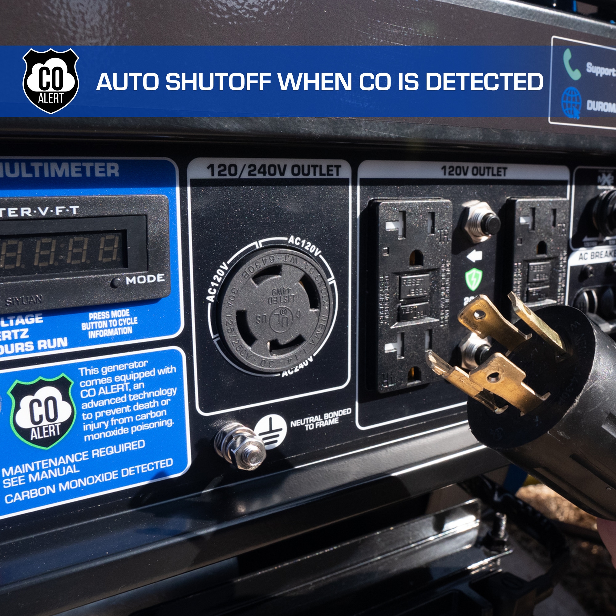 DuroMax XP4500DX Portable-Generators - View #7