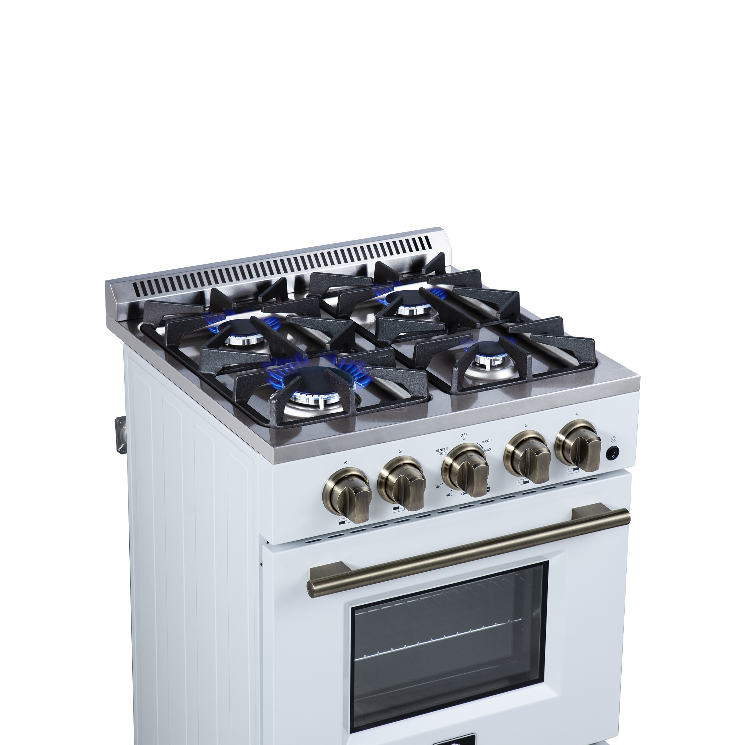 FORNO FFSGS6272-24WHT Freestanding-Gas-Ranges - View #9