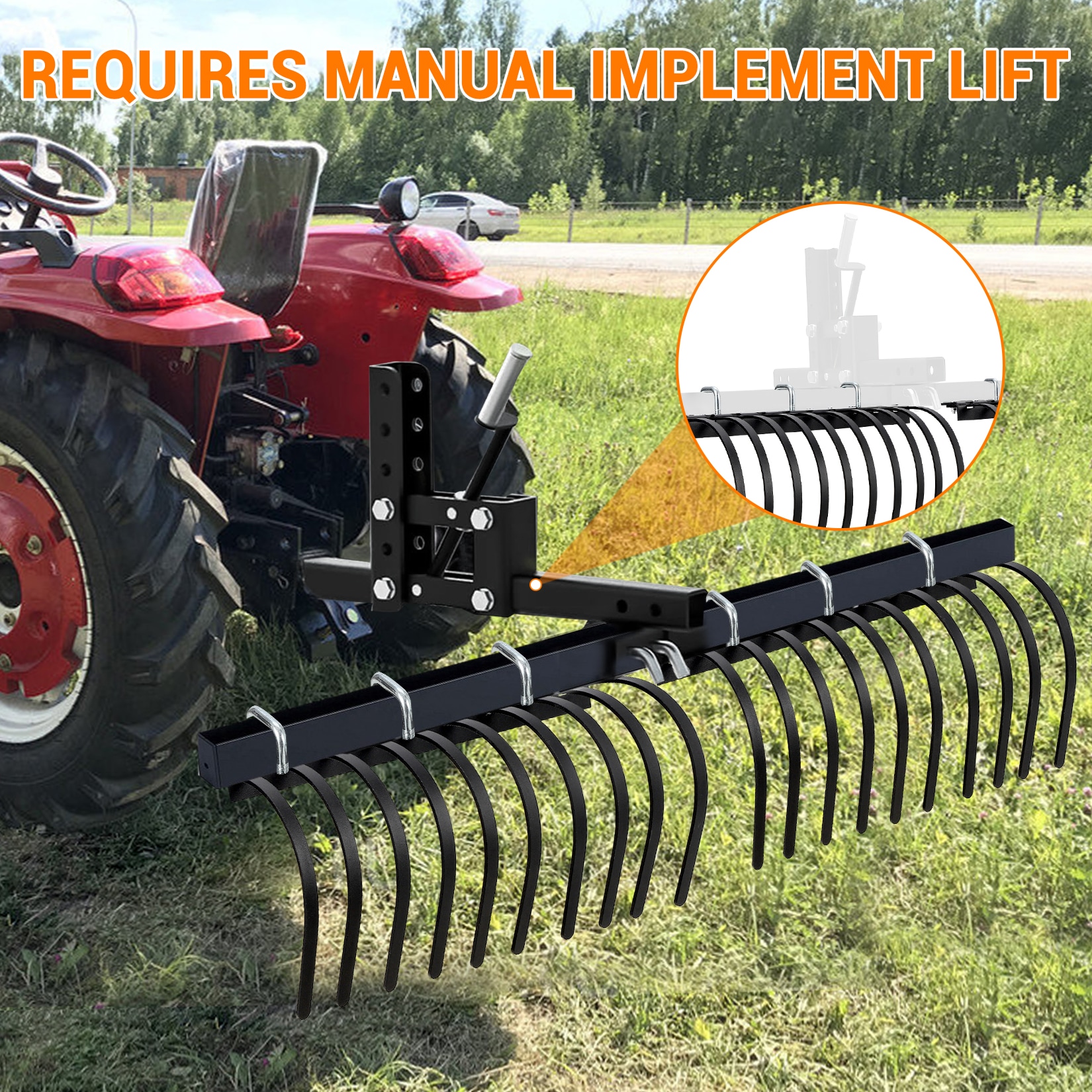 Aoile EOJ3P5485 Lawn-Leaf-Rakes - View #4