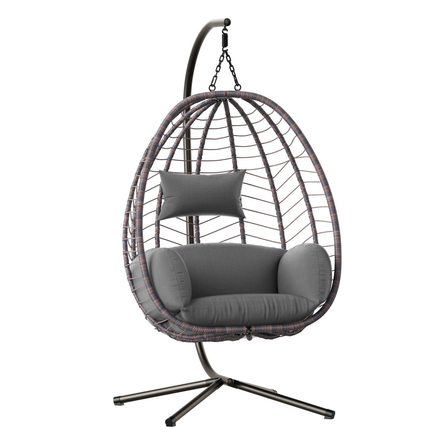 ALAULM LS-EGGCHAIR-GREY Swing-Gliders - View #8