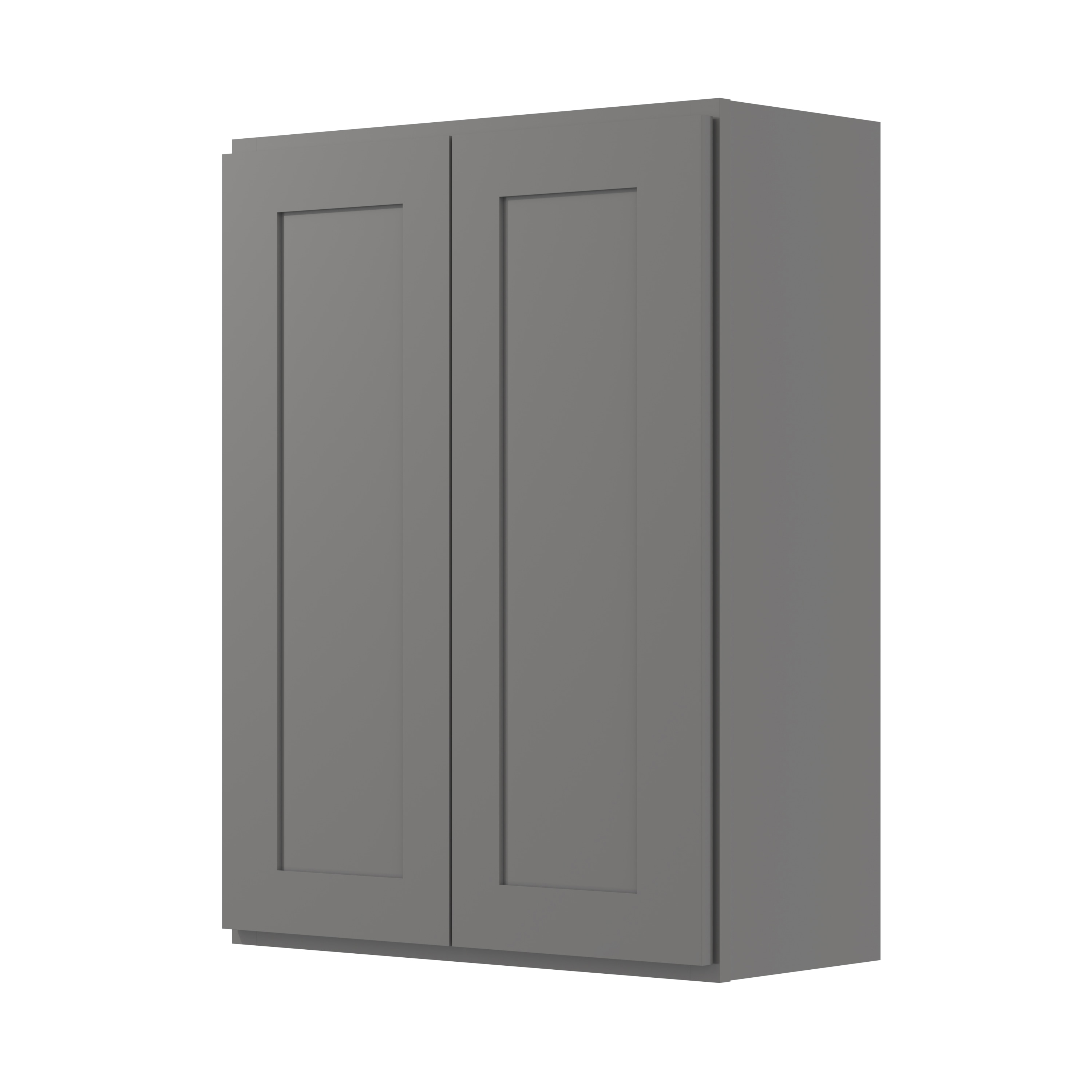 RELIABILT Overlake 27-in W x 36-in H x 12-in D Gray Door Wall Ready To ...