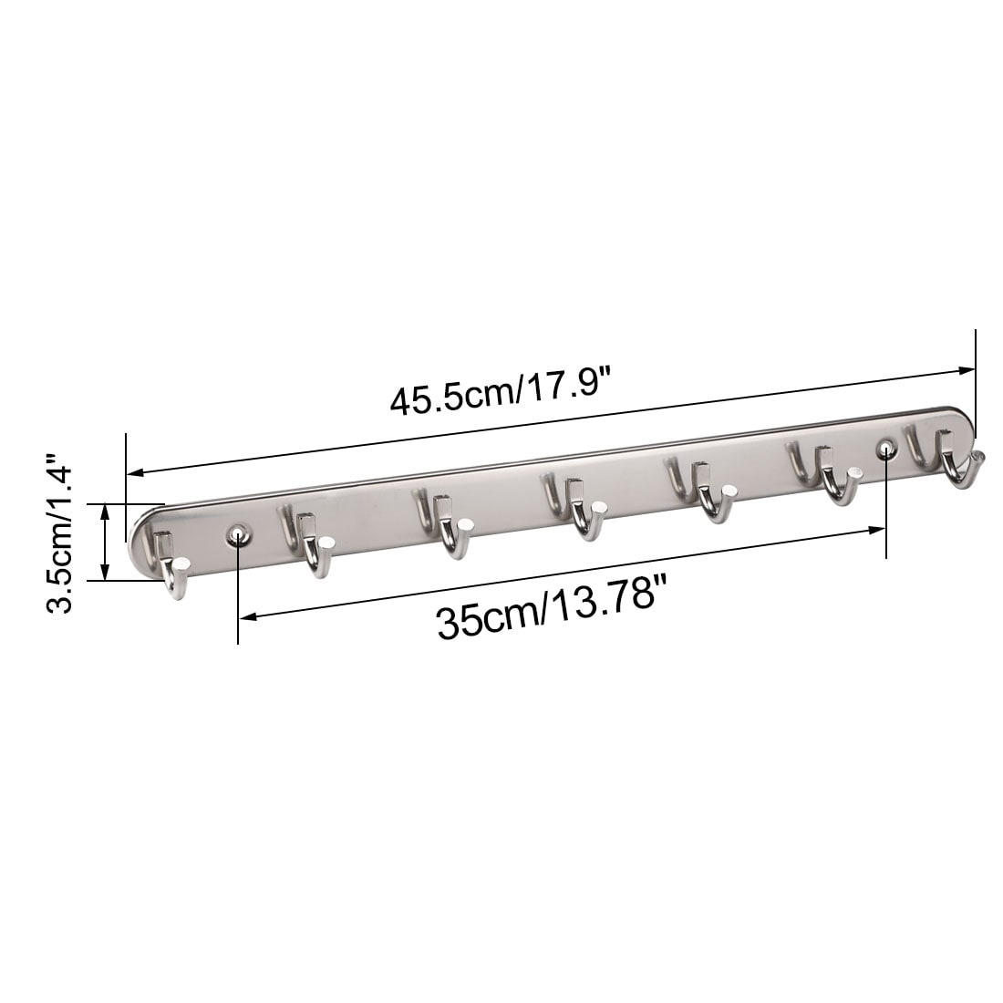 Unique Bargains S25111301UX2190 Decorative-Wall-Hooks - View #2