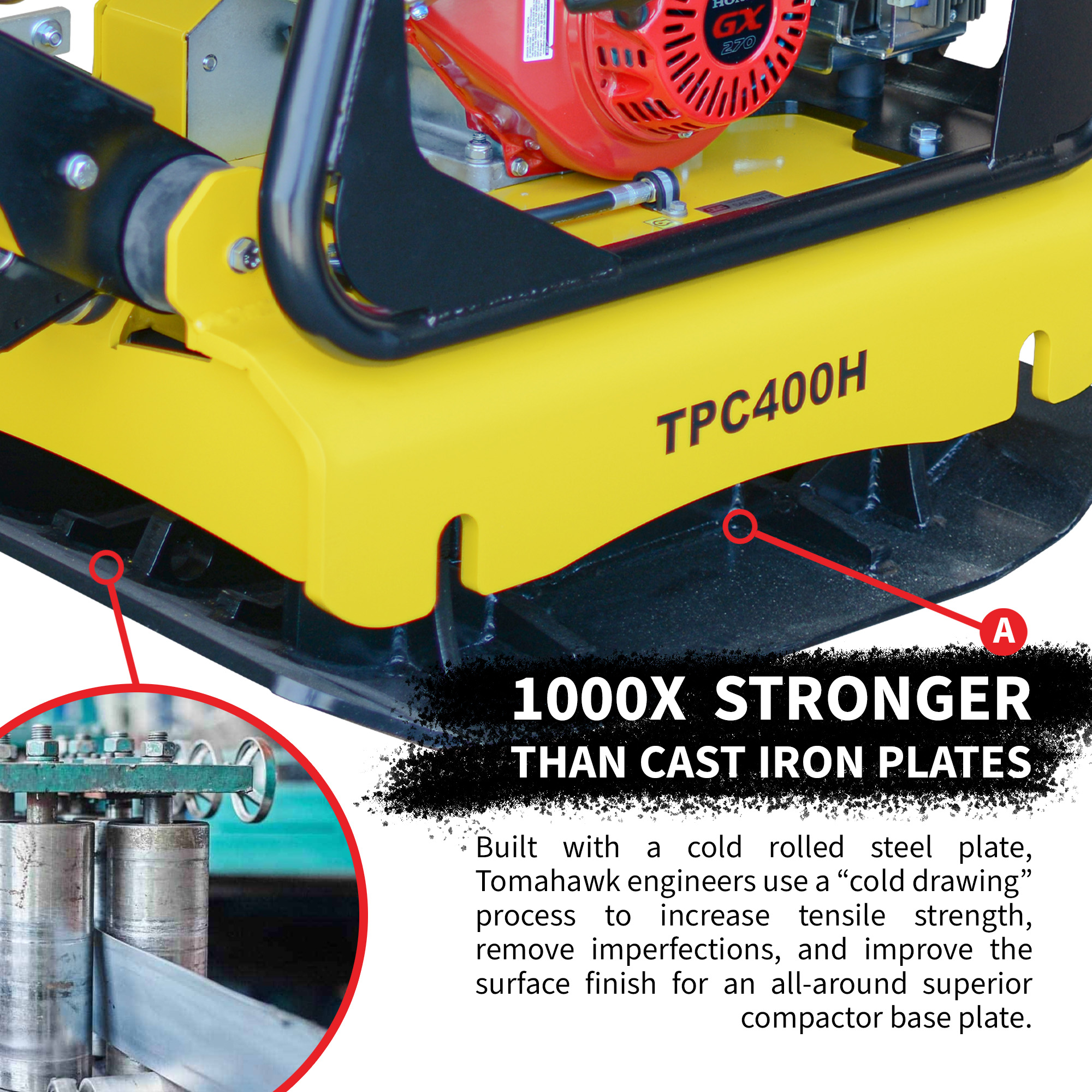 Tomahawk Power TPC400H Plate-Compactors - View #3
