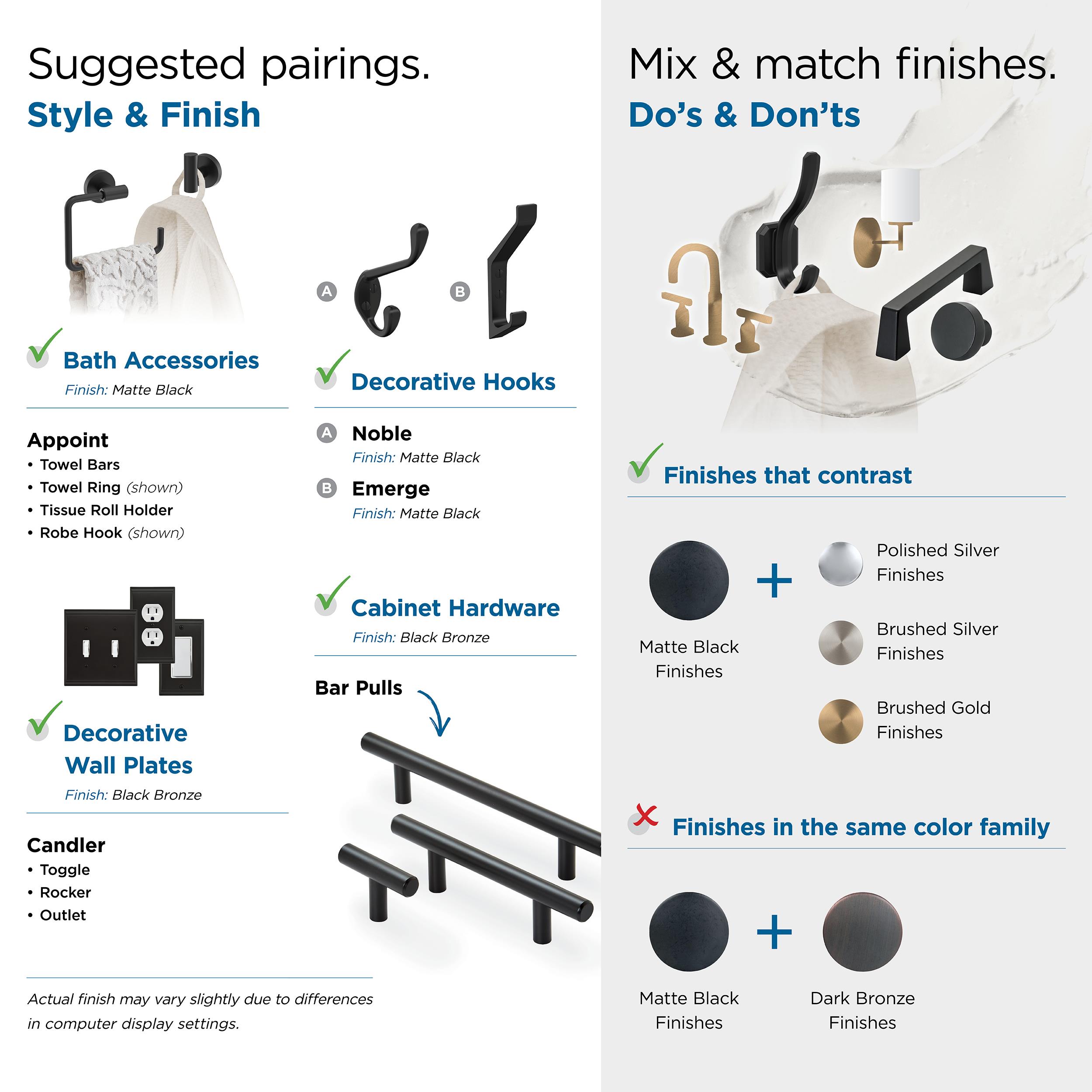 Amerock BP1178BBR Cabinet-Pulls - View #6