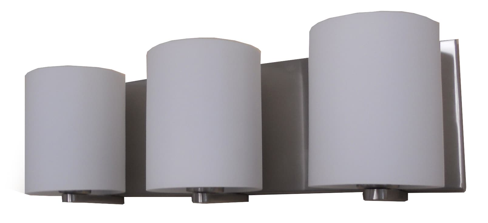 Whitfield Lighting VL7023-3SS Hudson 19.5-in 3-Light Steel Transitional Vanity Light