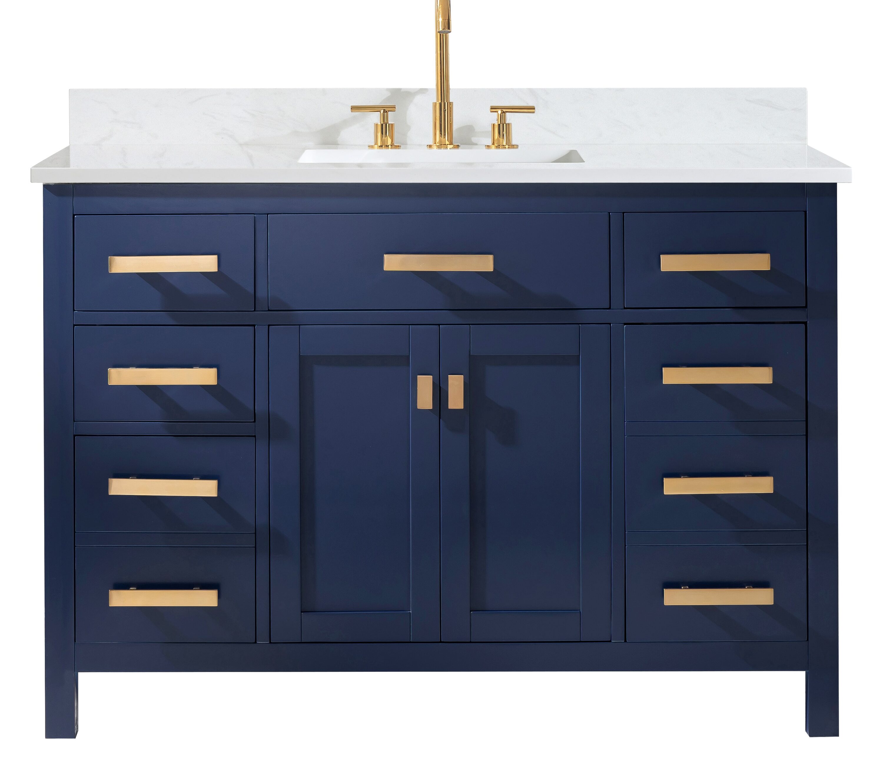 Design Element V01-48-BLU Bath-Vanity-Combo - View #15